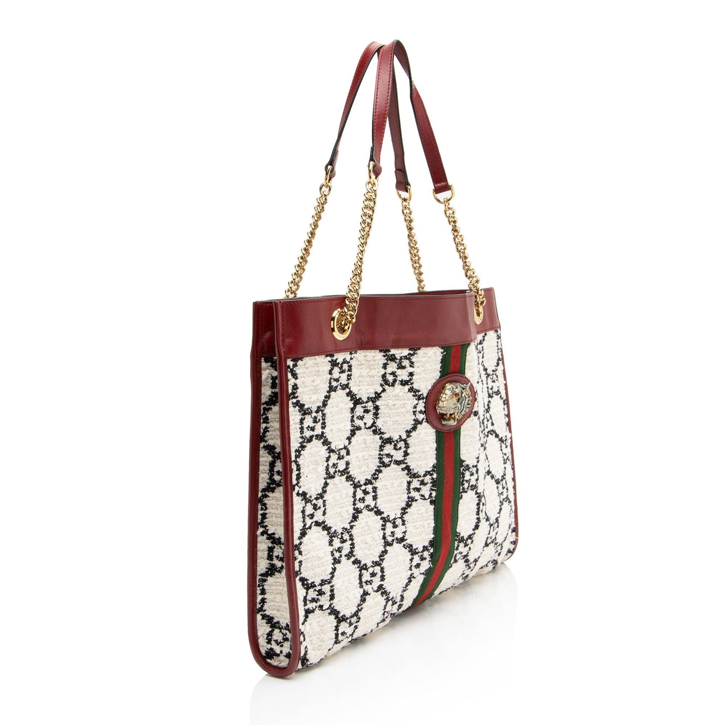 Gucci GG Tweed Rajah Large Tote
