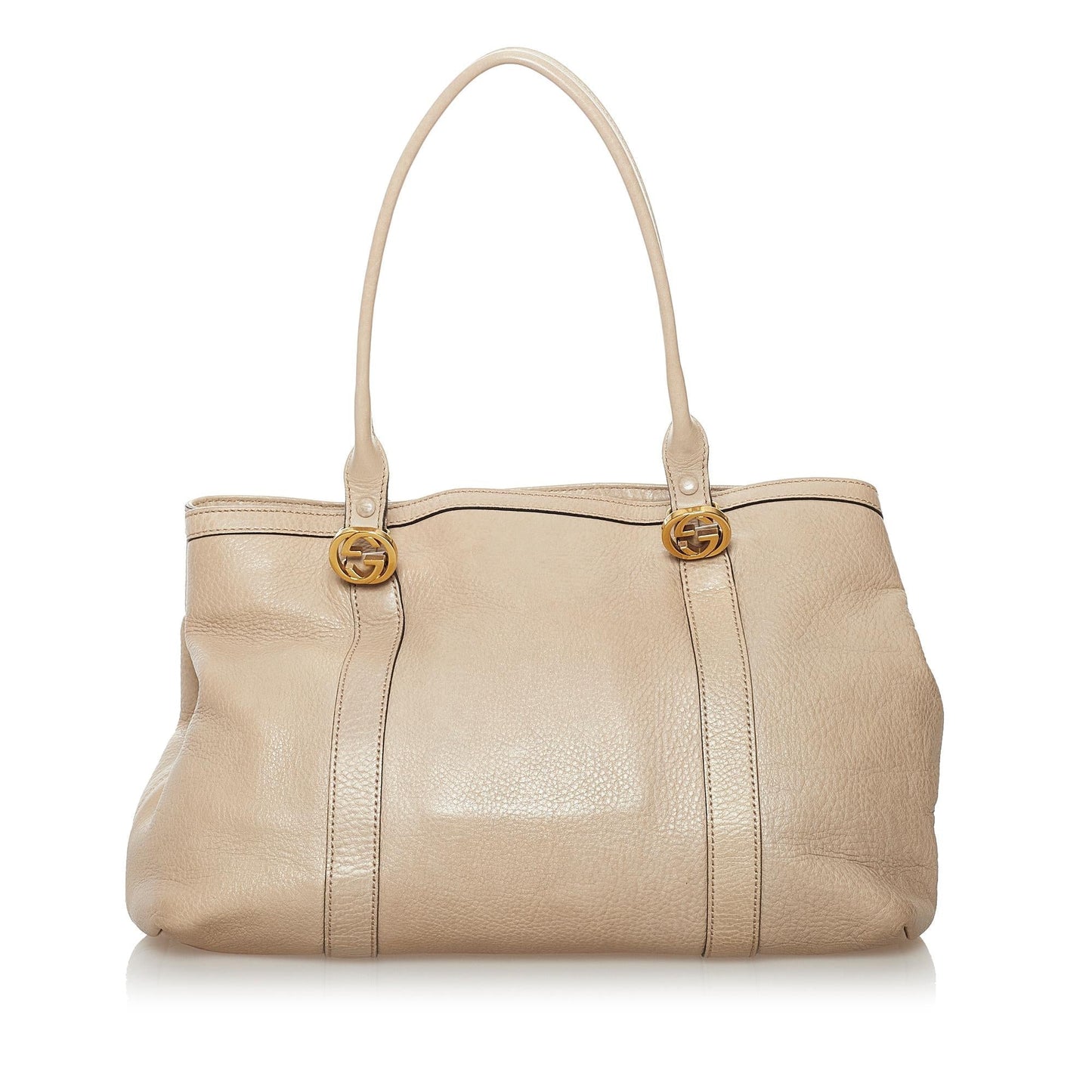 Gucci Twins Leather Tote Bag (SHG-37214)