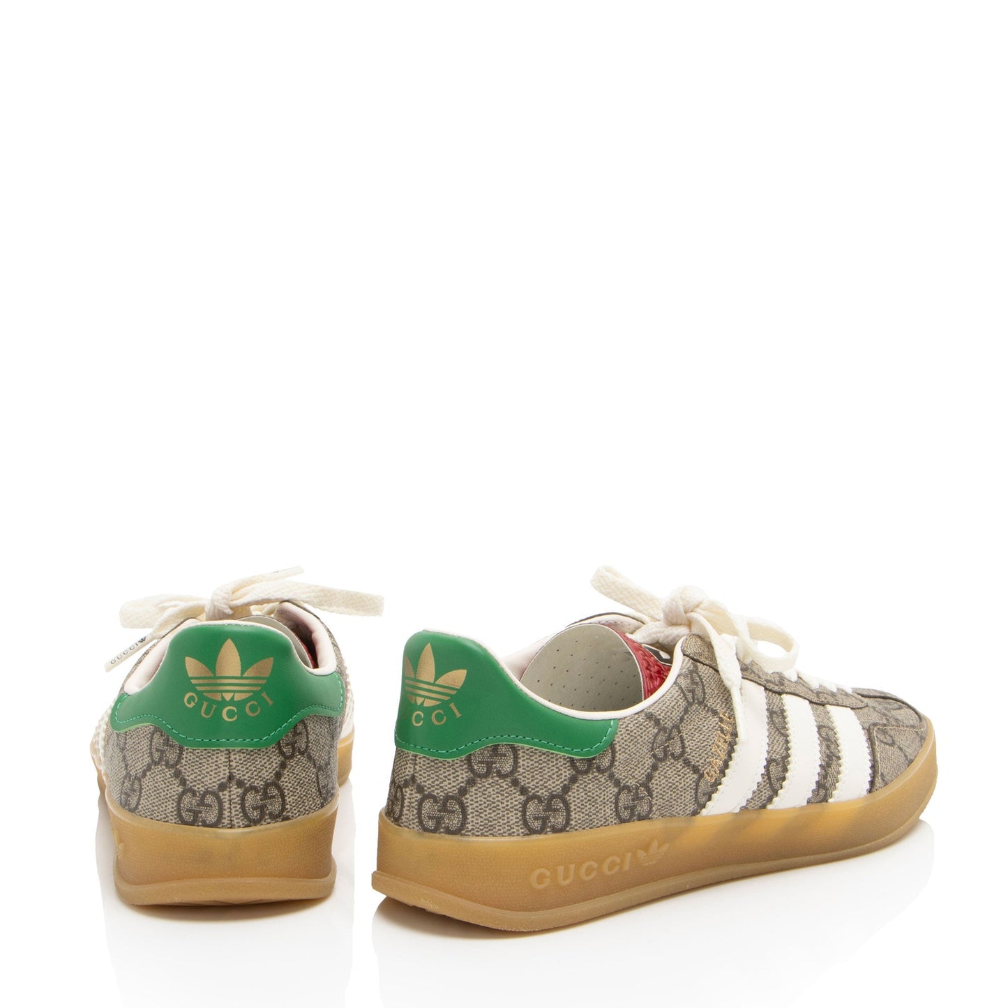Gucci x Adidas GG Supreme Gazelle Sneakers - Size 6 / 36