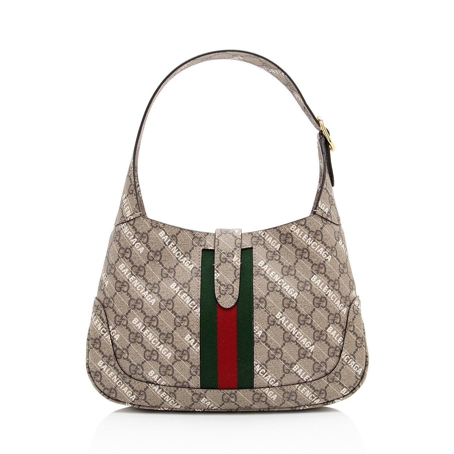 Gucci x Luxury Balenciaga Trending 2025 GG Supreme The Hacker Project Jackie Small Shoulder Bag (SHF-G53gqn)