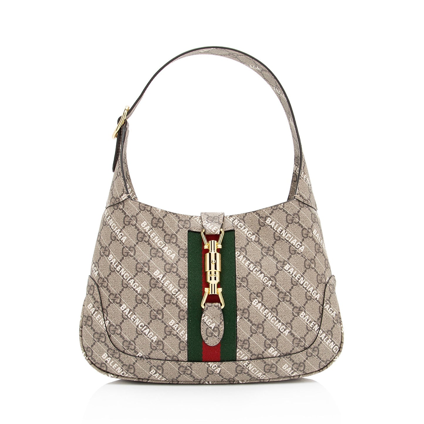 Gucci x Luxury Balenciaga Trending 2025 GG Supreme The Hacker Project Jackie Small Shoulder Bag (SHF-G53gqn)
