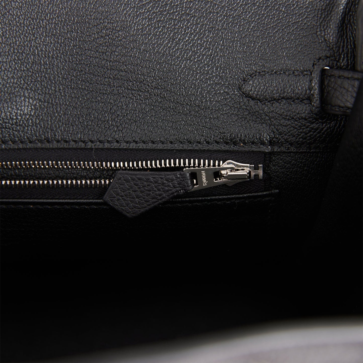Hermes Birkin 25 Black Togo Palladium Hardware