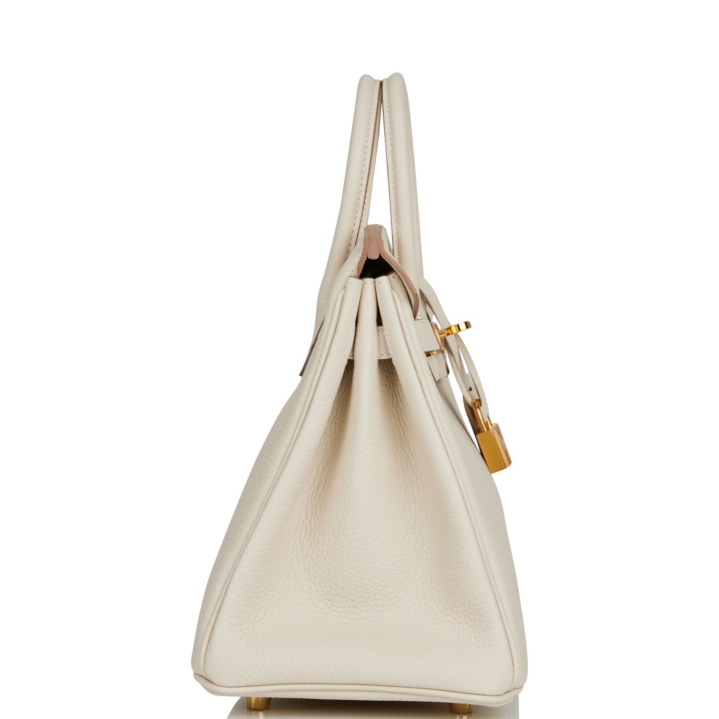 Hermes Birkin 25 Craie Togo Gold Hardware