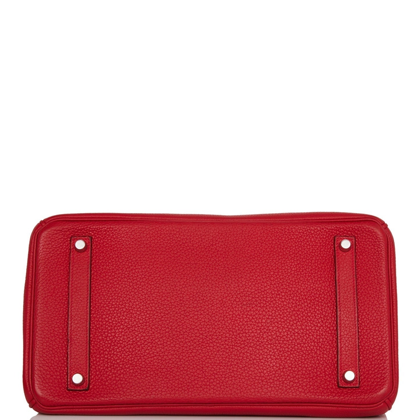 Hermes Birkin 35 Rouge Casaque Clemence Palladium Hardware