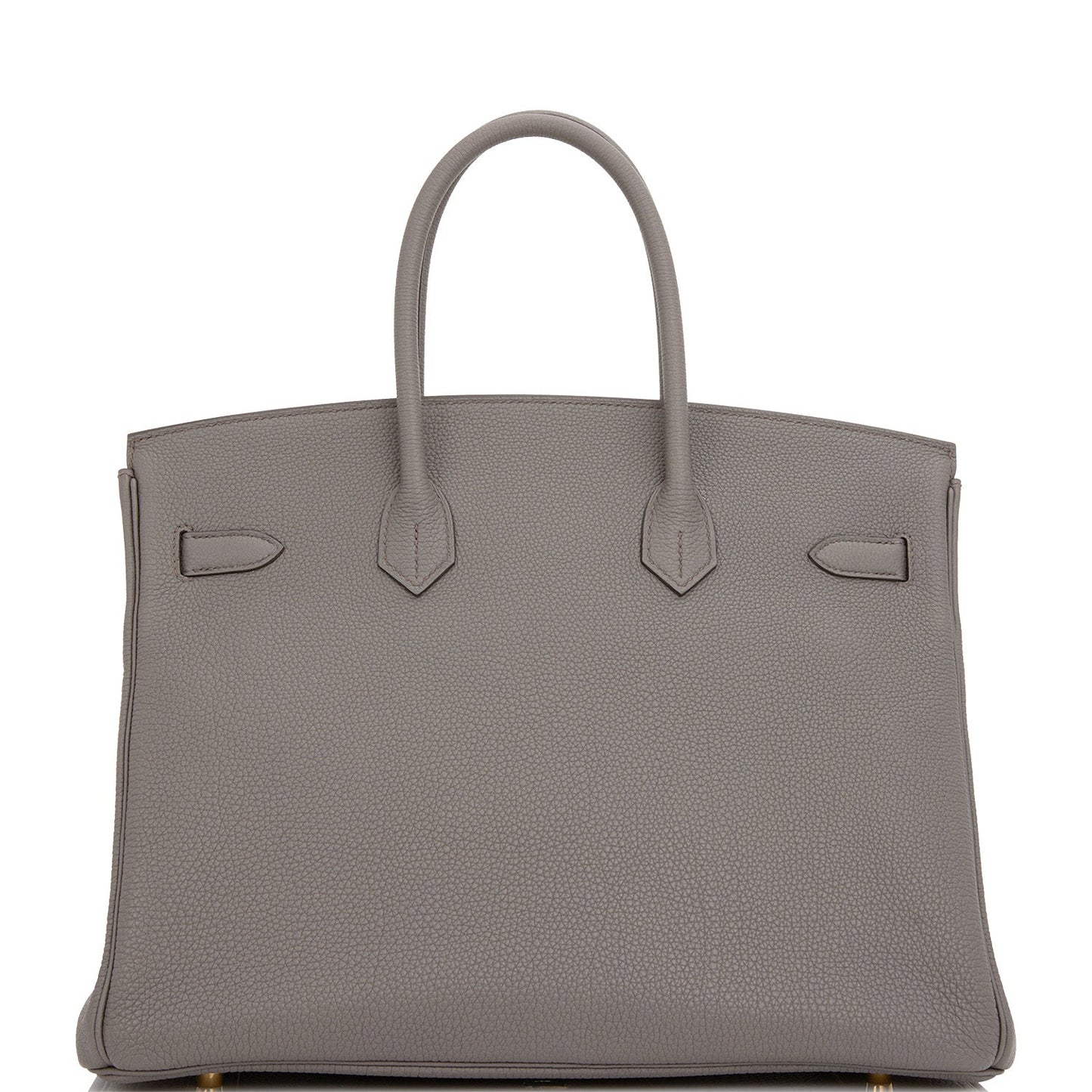 Hermes Birkin 35 Etain Togo Gold Hardware
