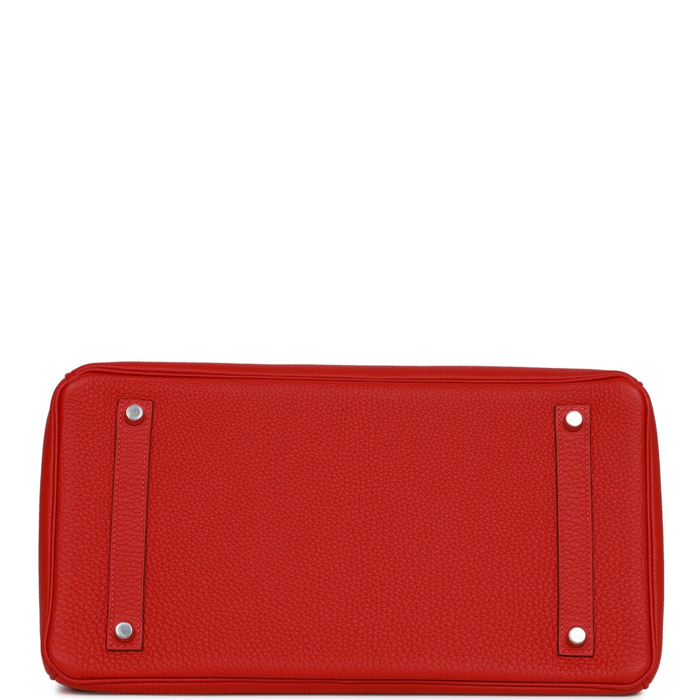 Hermes Birkin 35 Rouge Casaque Togo Palladium Hardware