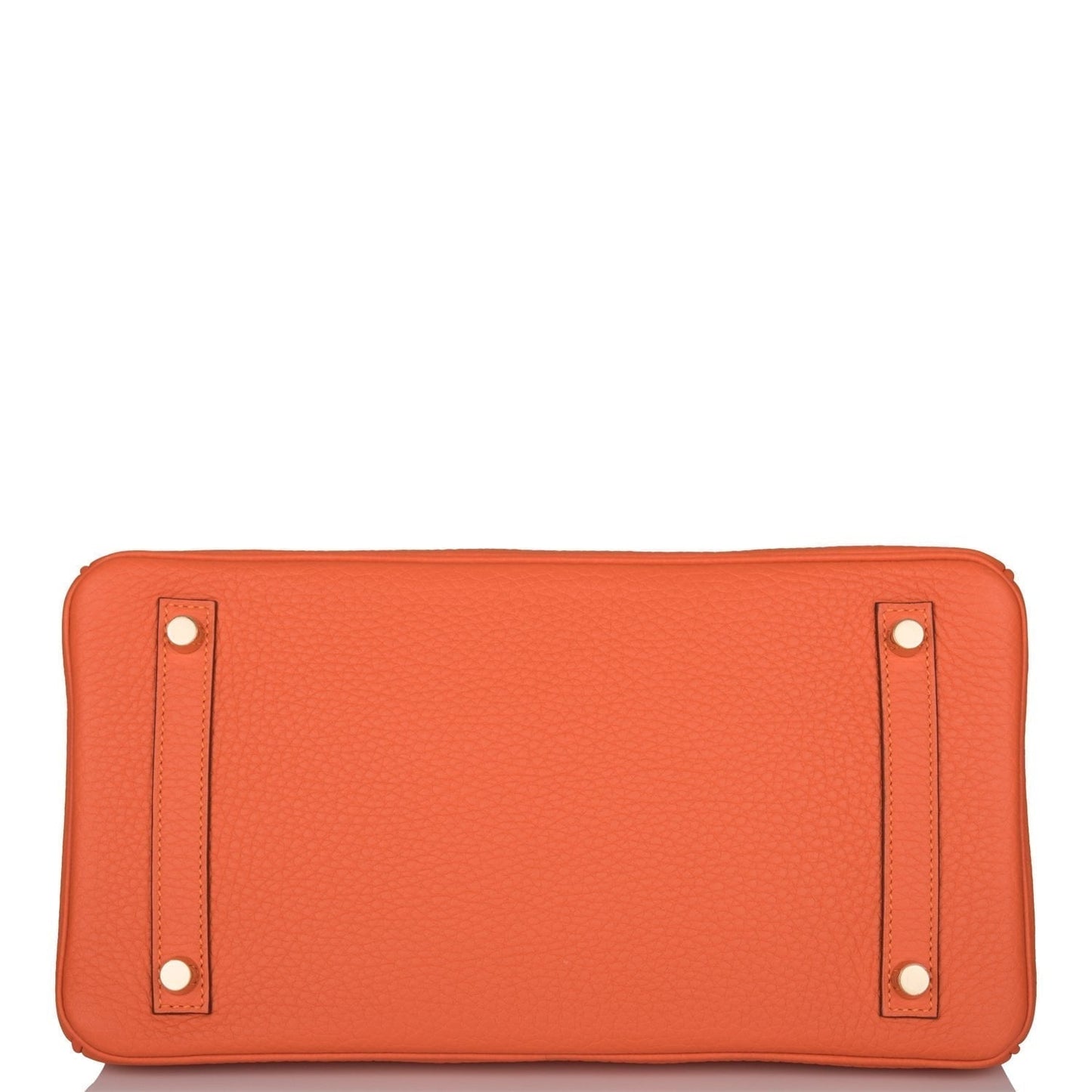 Hermes Birkin 30 Feu Clemence Gold Hardware
