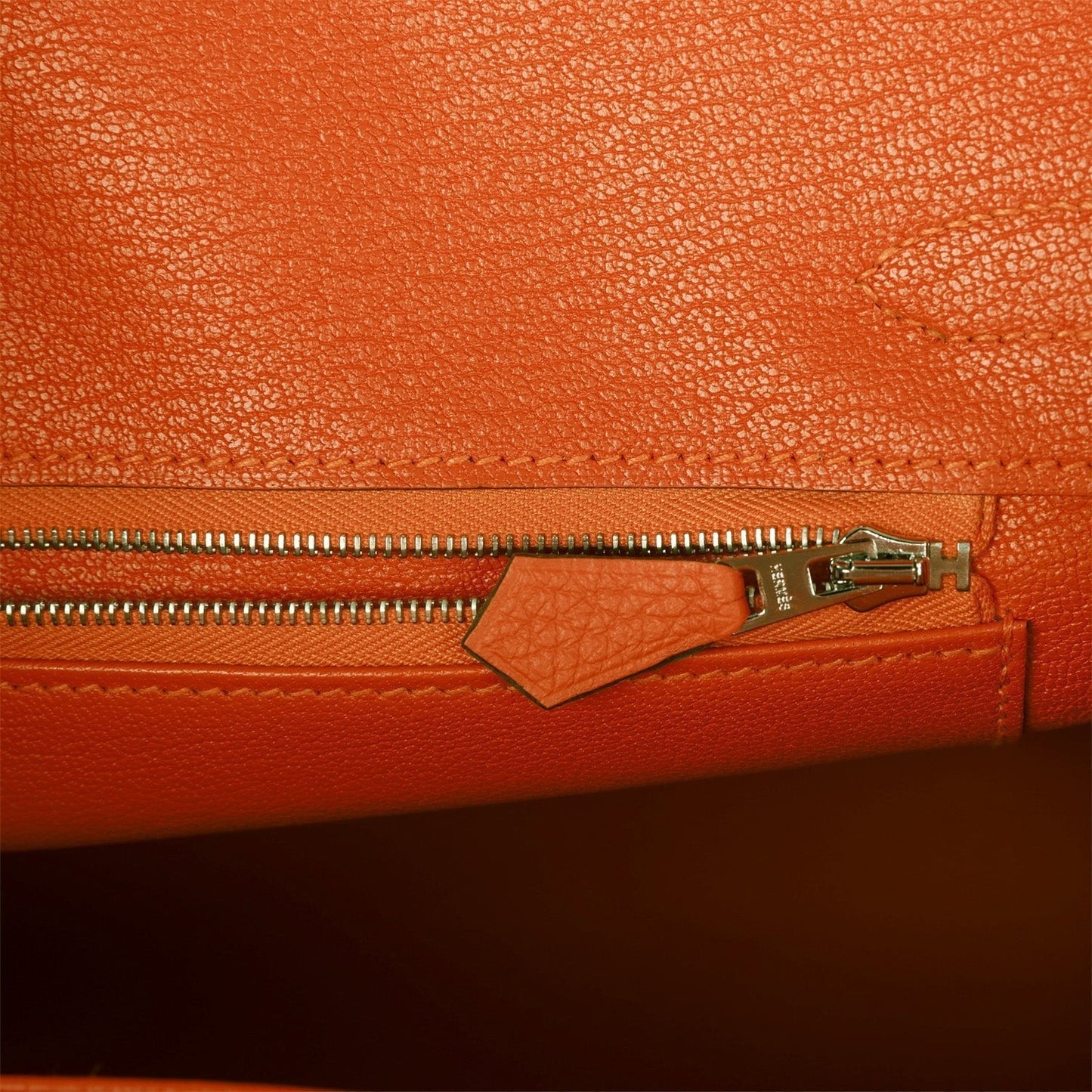 Hermes Birkin 30 Feu Clemence Palladium Hardware