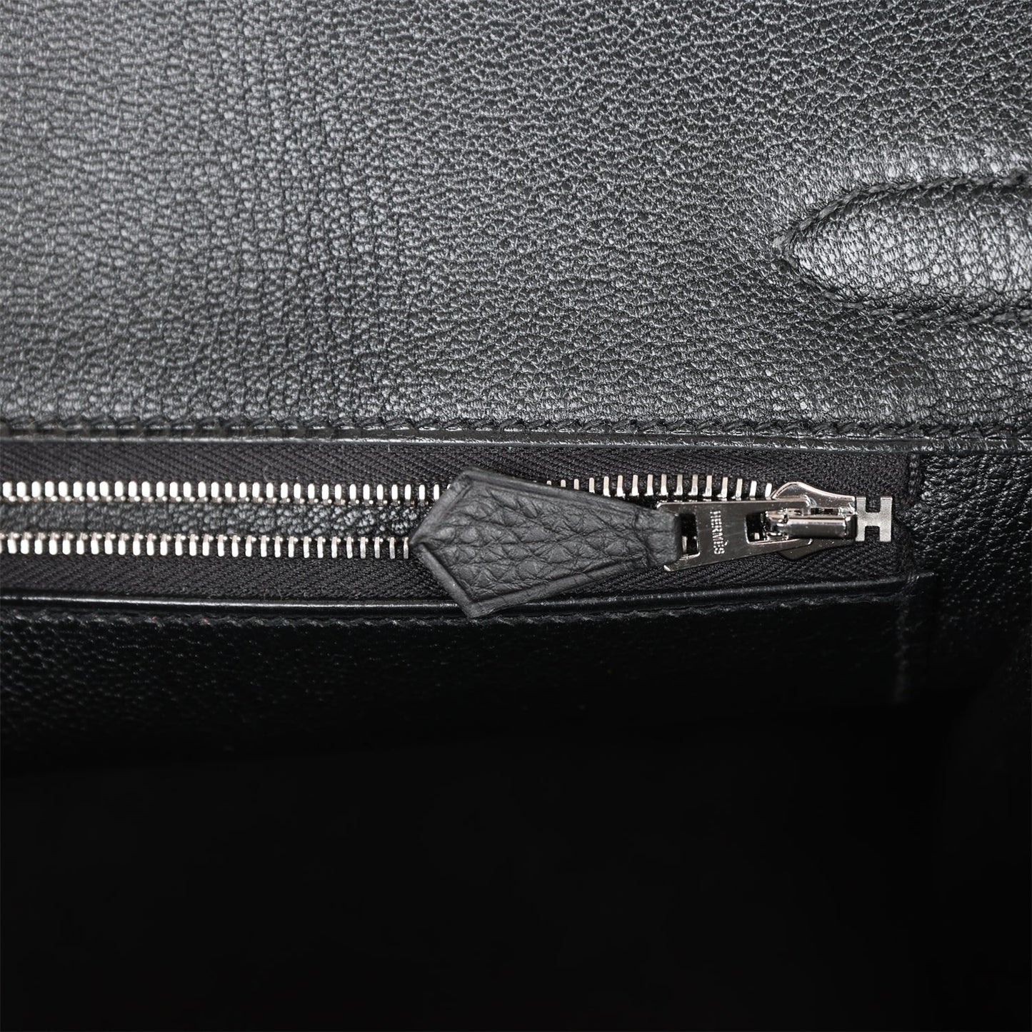 Hermes Birkin 30 Black Togo Palladium Hardware