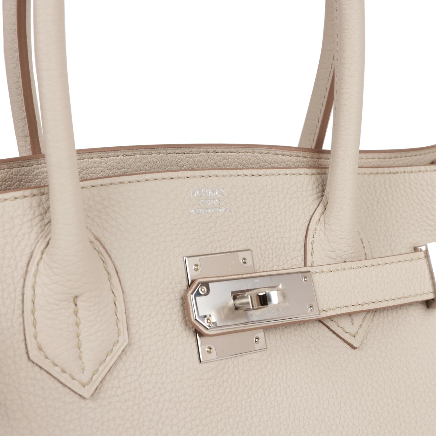 Hermes Birkin 30 Beton Togo and Swift Palladium Hardware