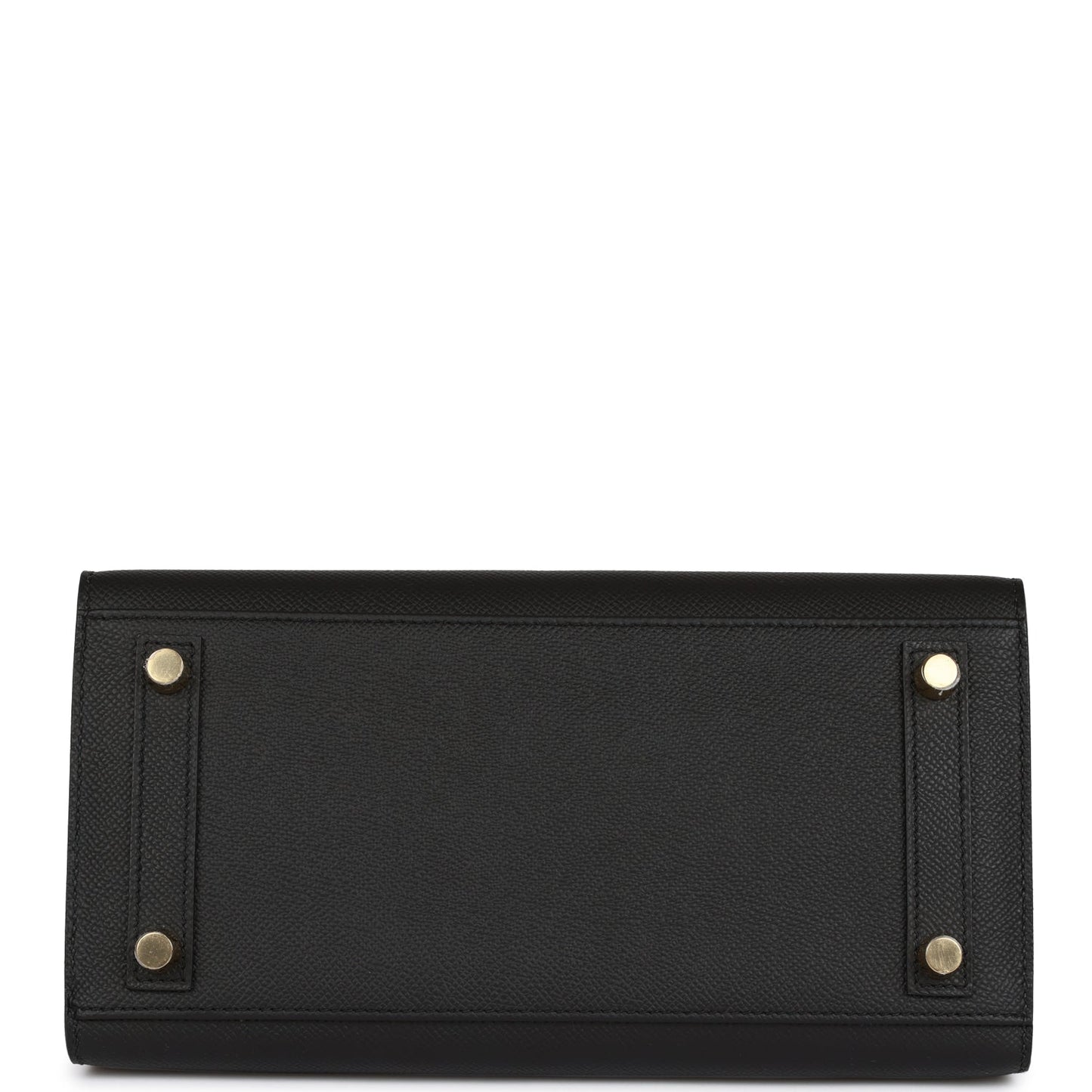 Hermes Birkin 25 Sellier Black Epsom Gold Hardware