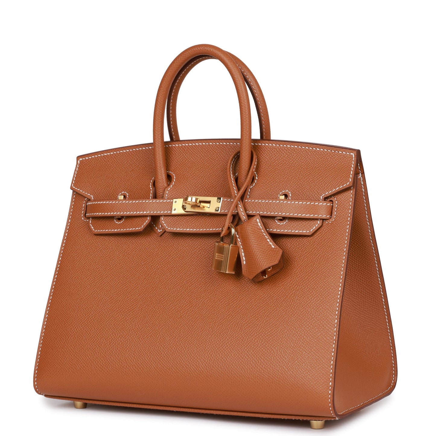 Hermes Birkin 25 Sellier Gold Epsom Gold Hardware