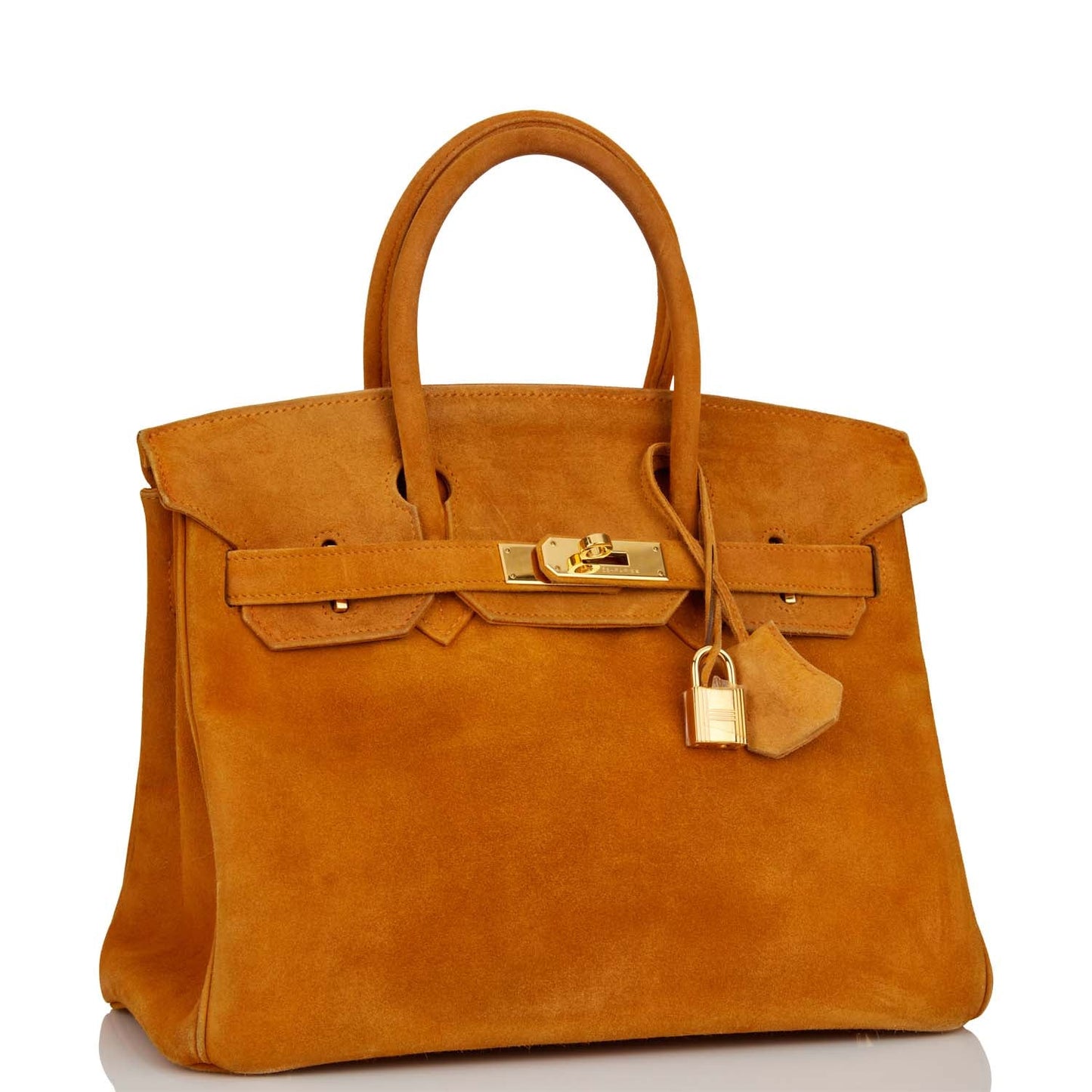 Hermes Birkin 30 Potiron Doblis Gold Hardware