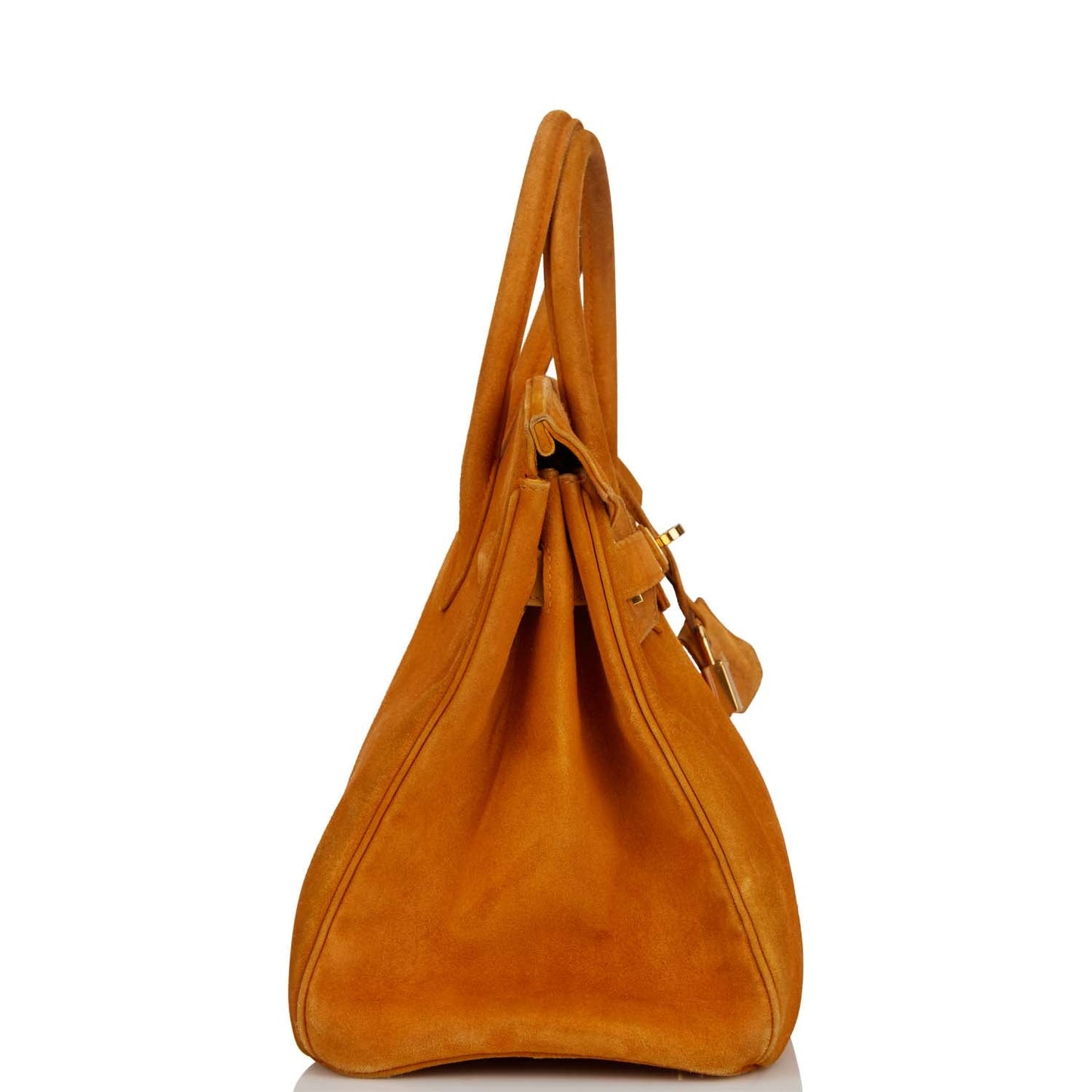 Hermes Birkin 30 Potiron Doblis Gold Hardware