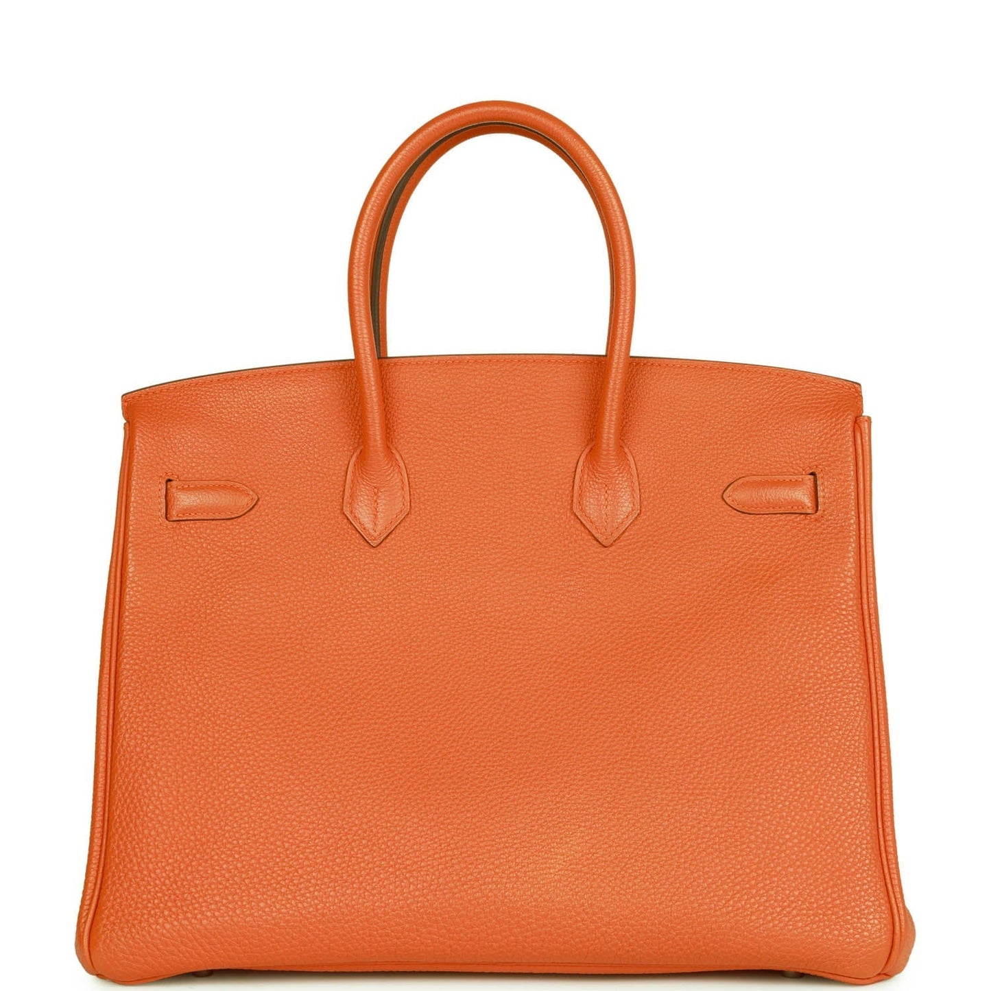 Hermes Birkin 35 Orange H Clemence Palladium Hardware - Remaining Payment for TJ