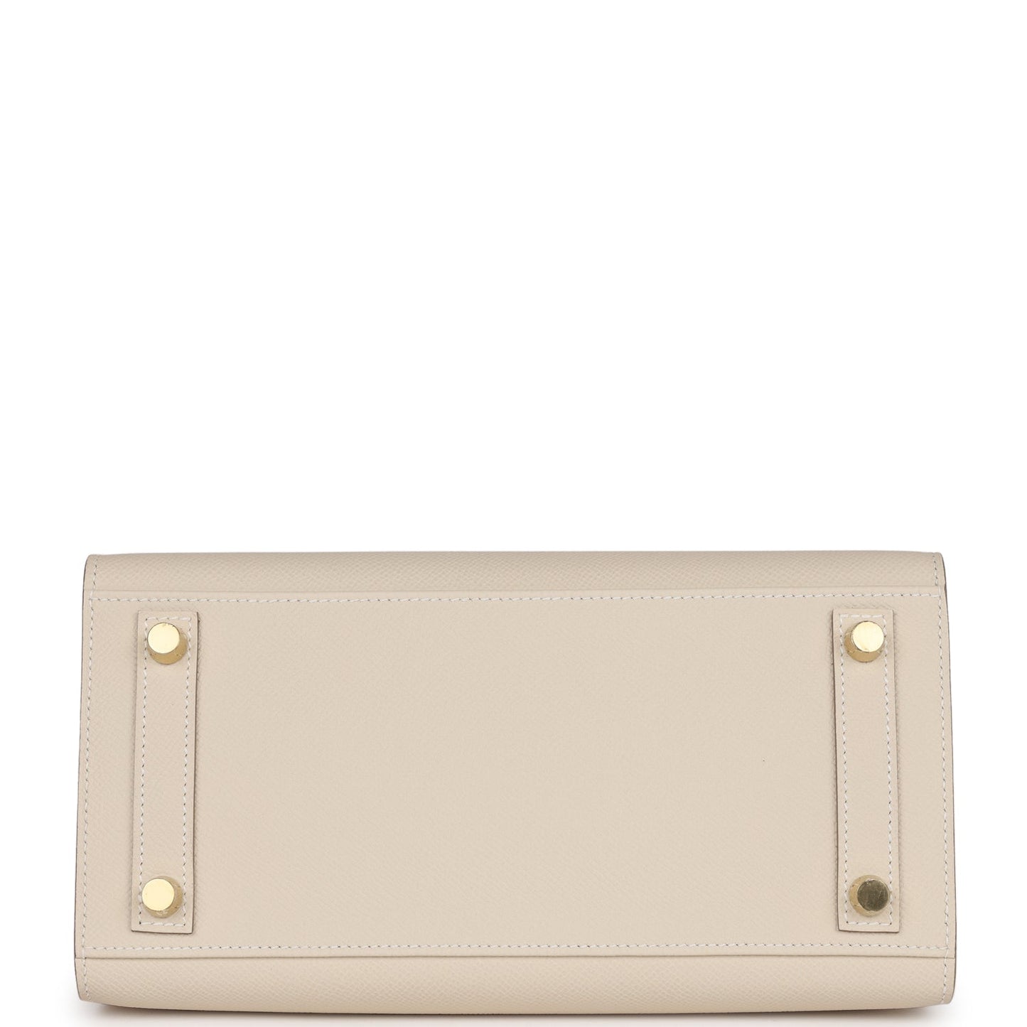 Hermes Birkin 25 Sellier Craie Epsom Gold Hardware