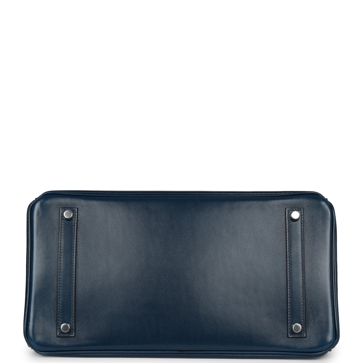 Hermes Birkin 35 Bleu De Prusse Box Calf Guilloch Palladium Hardware
