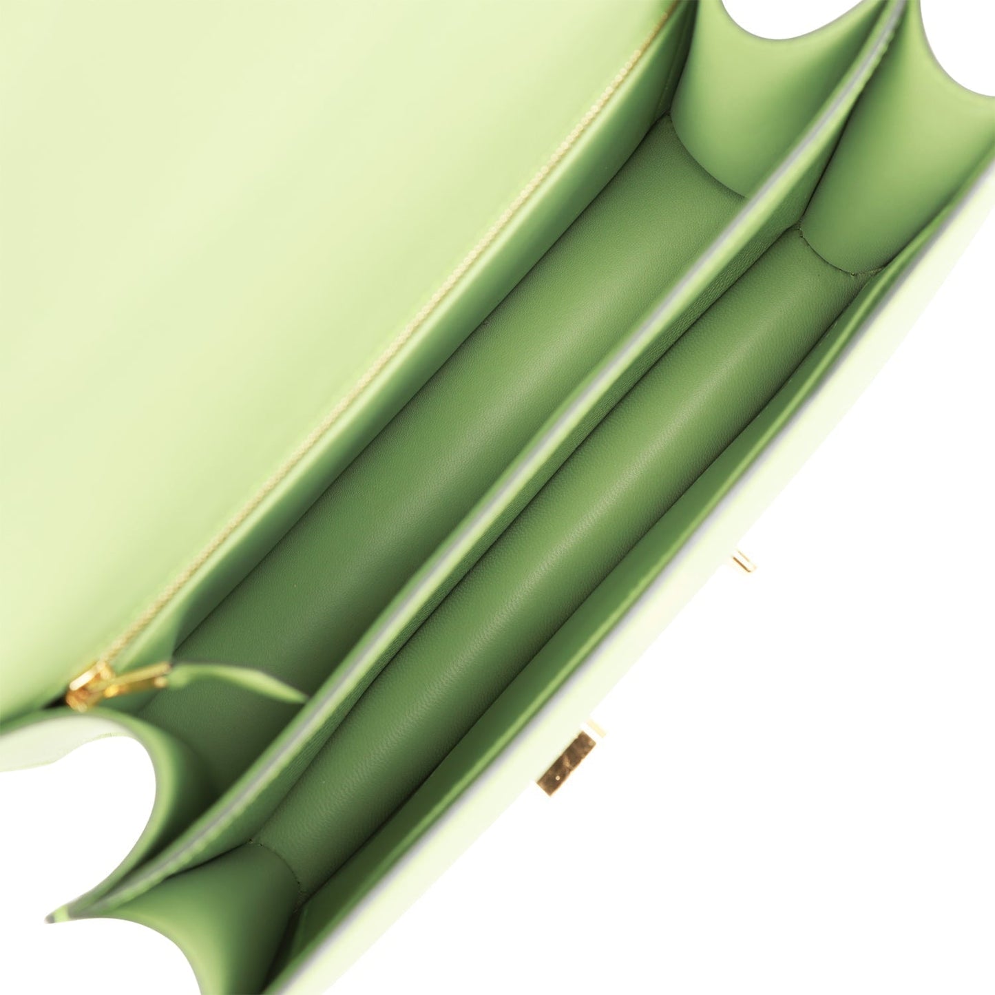 Hermes Constance 24 Vert Criquet Epsom Gold Hardware
