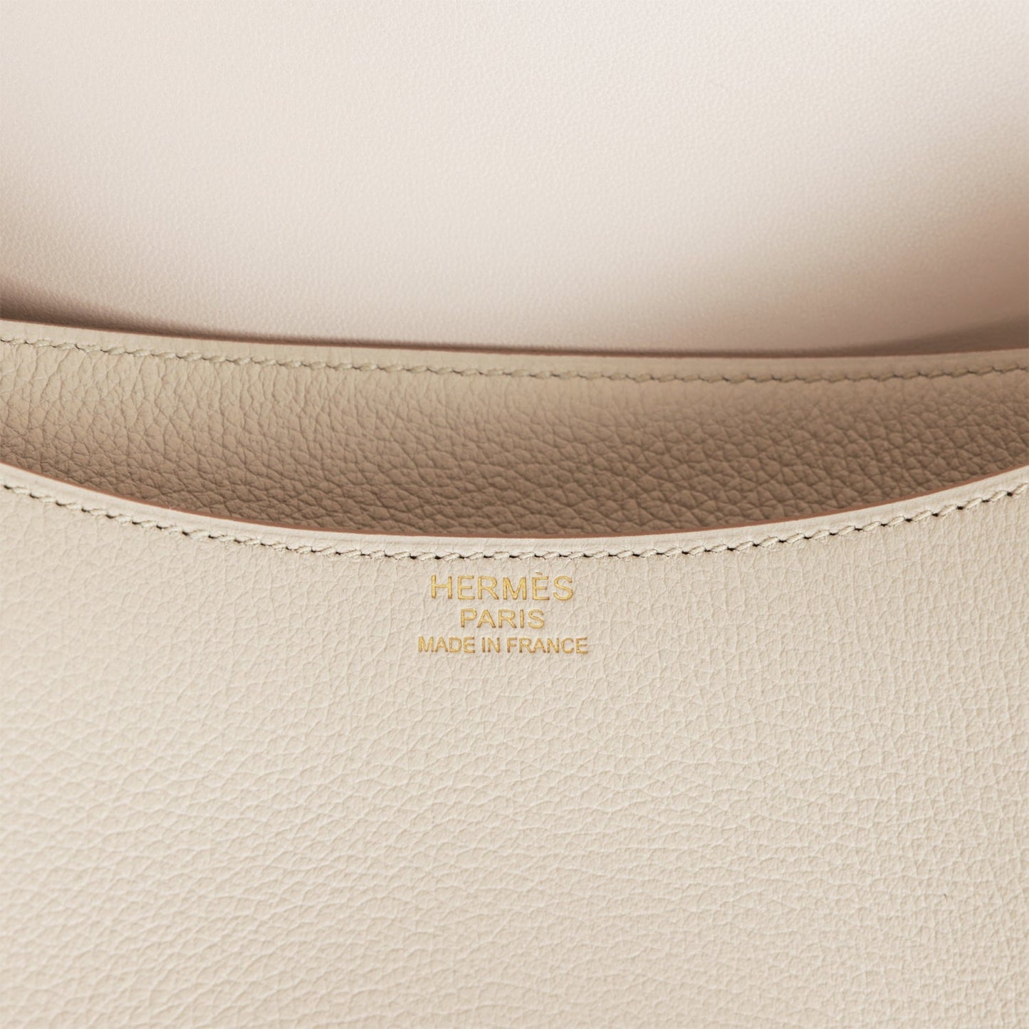 Hermes Constance 24 Gris Perle Evercolor Rose Gold Hardware