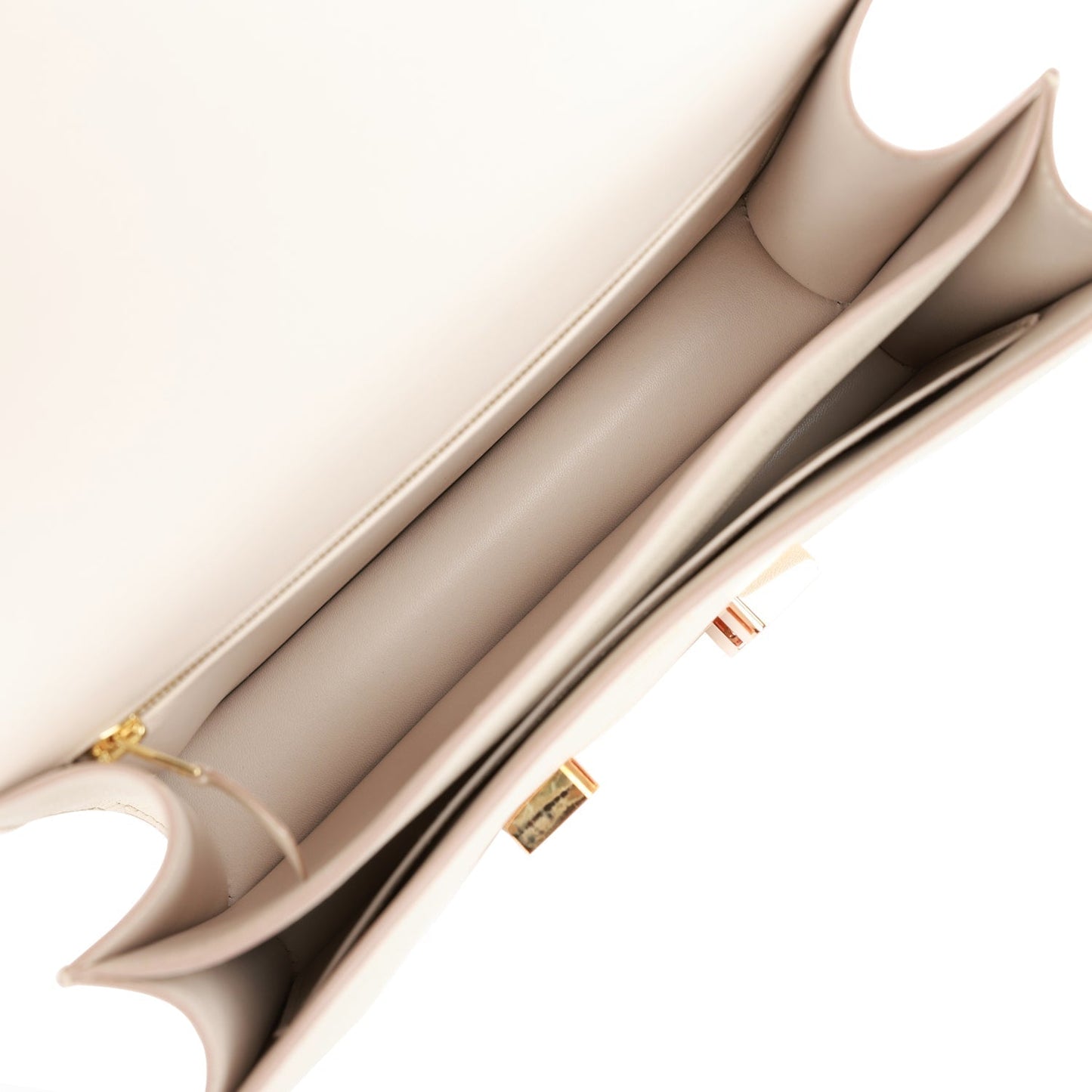 Hermes Constance 24 Gris Perle Evercolor Rose Gold Hardware