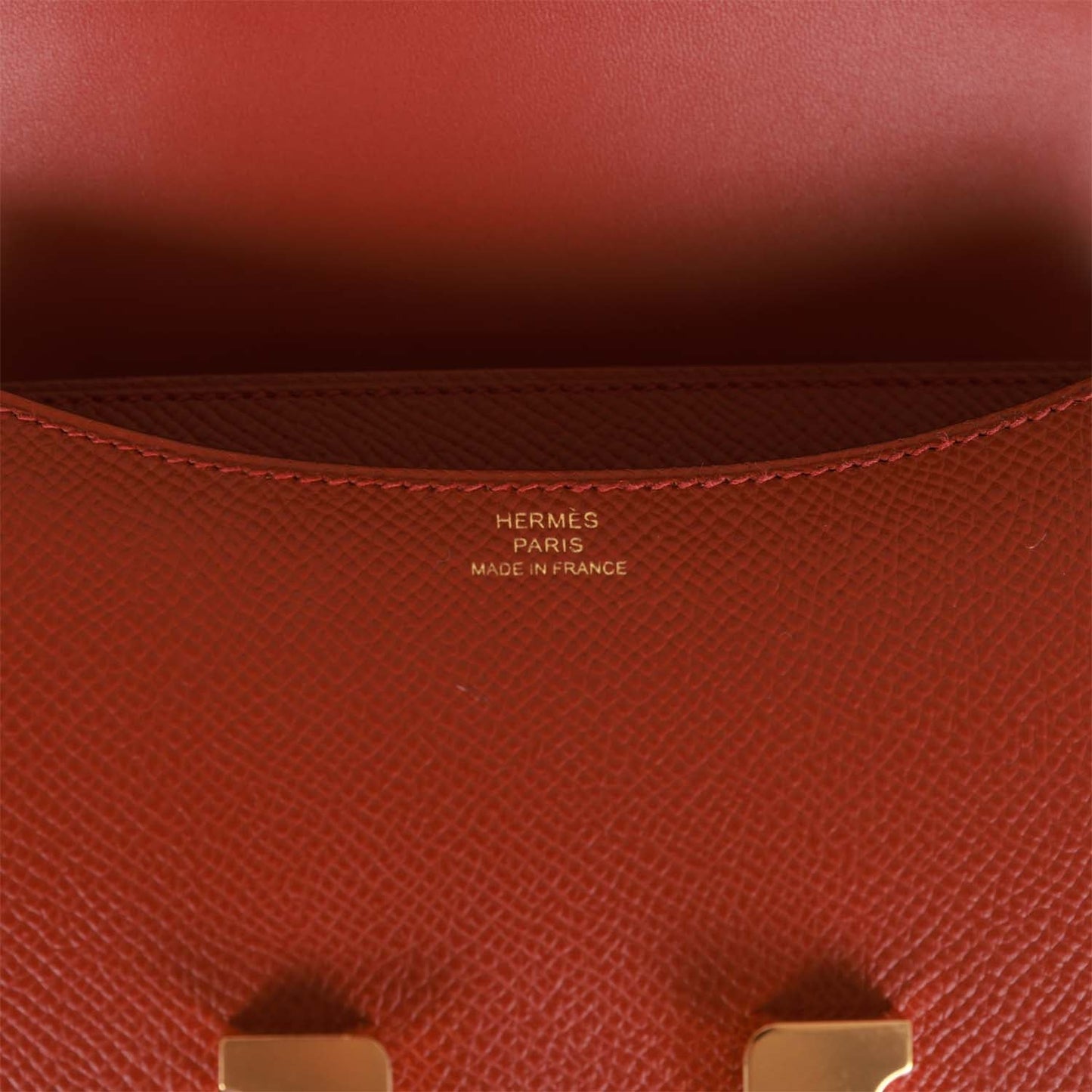 Hermes Constance 1-18 Rouge Venitien Epsom Gold Hardware