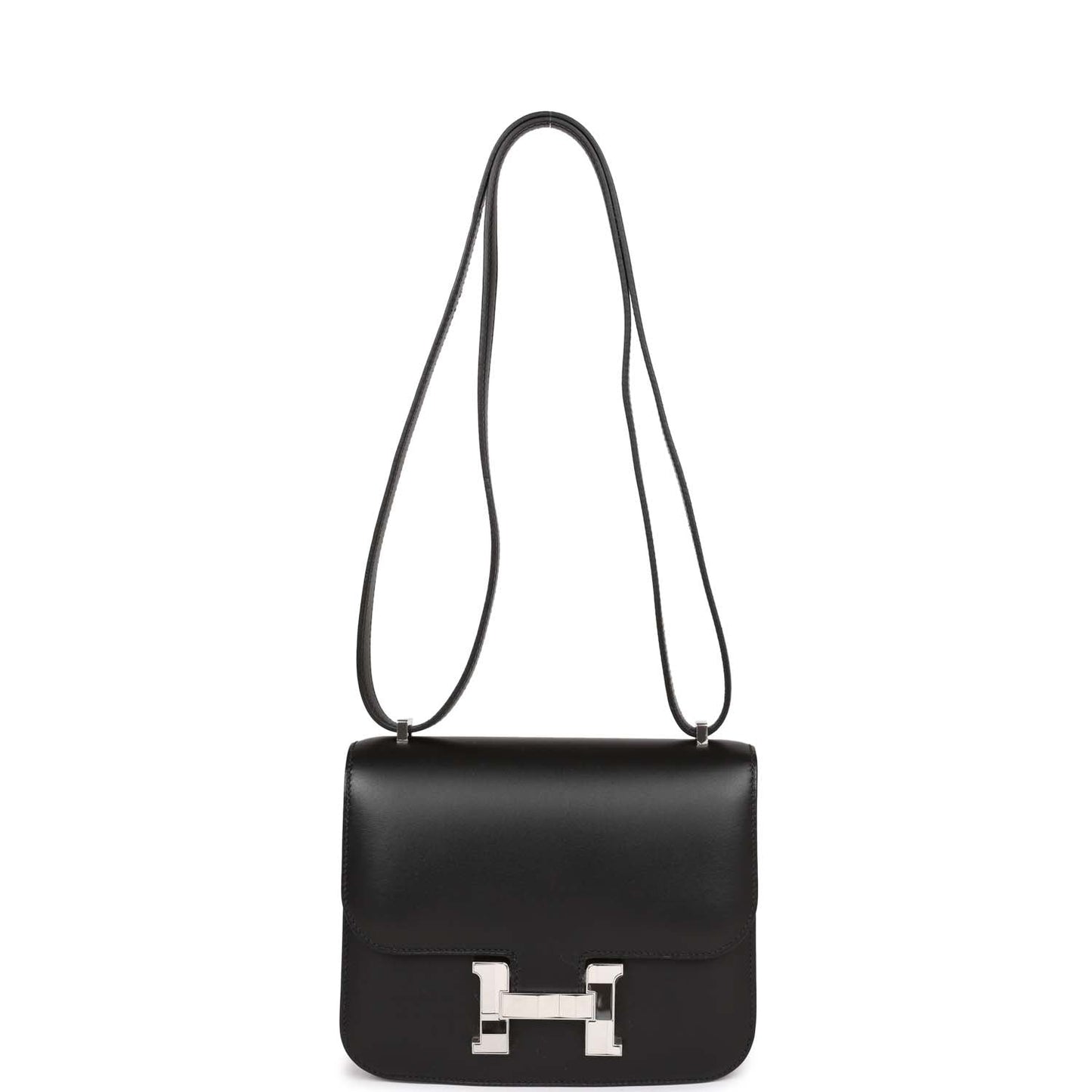 Hermes Constance 18 Studio Disco Black Swift Palladium Hardware