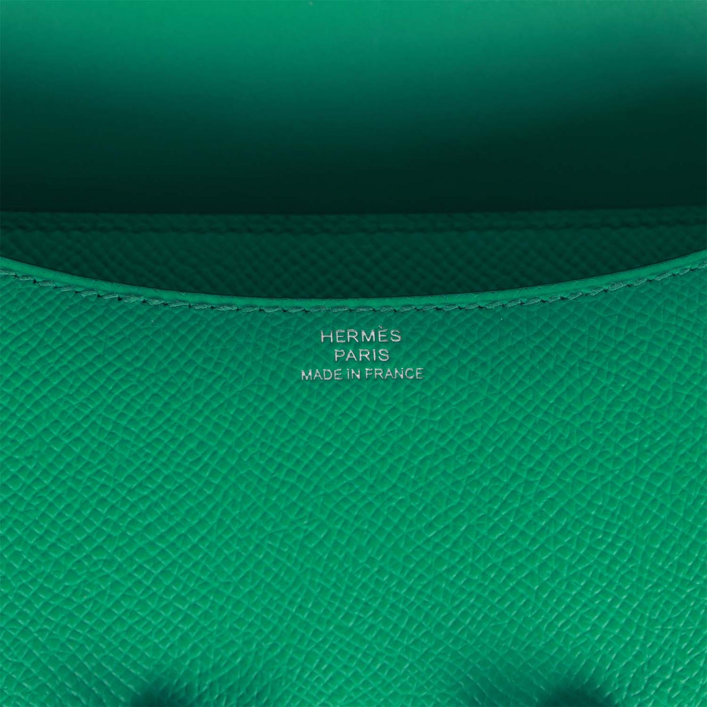 Hermes Constance 1-18 Vert Jade Epsom Palladium Hardware