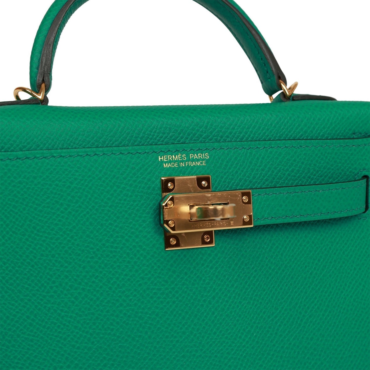 Hermes Kelly 20 Sellier Vert Jade Epsom Gold Hardware Payment 4