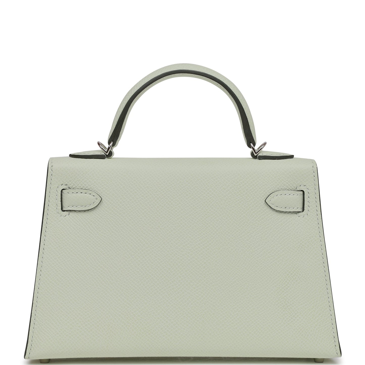 Hermes Kelly 20 Sellier Vert Fizz Epsom Palladium Hardware