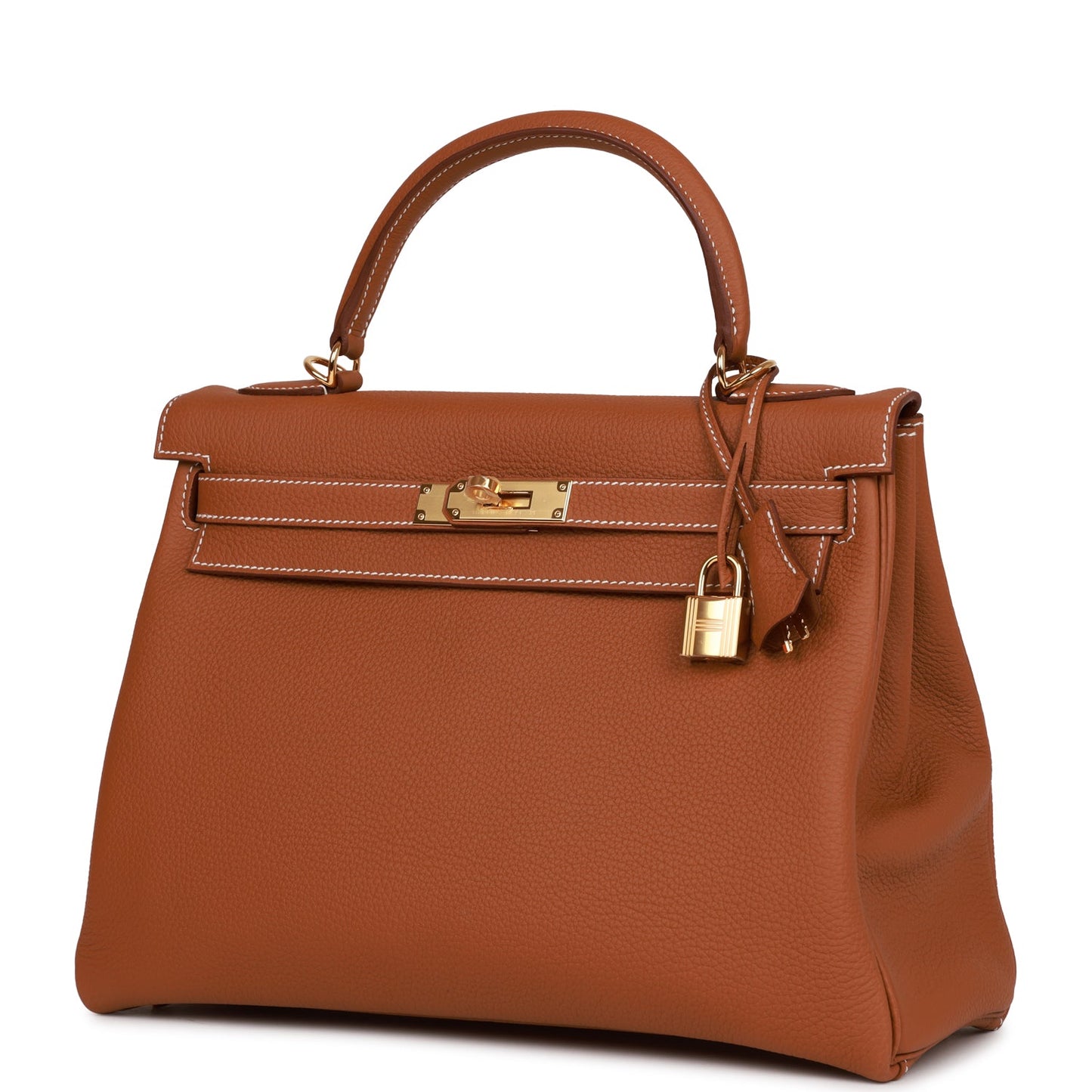 Hermes Kelly 32 Retourne Gold Togo Gold Hardware