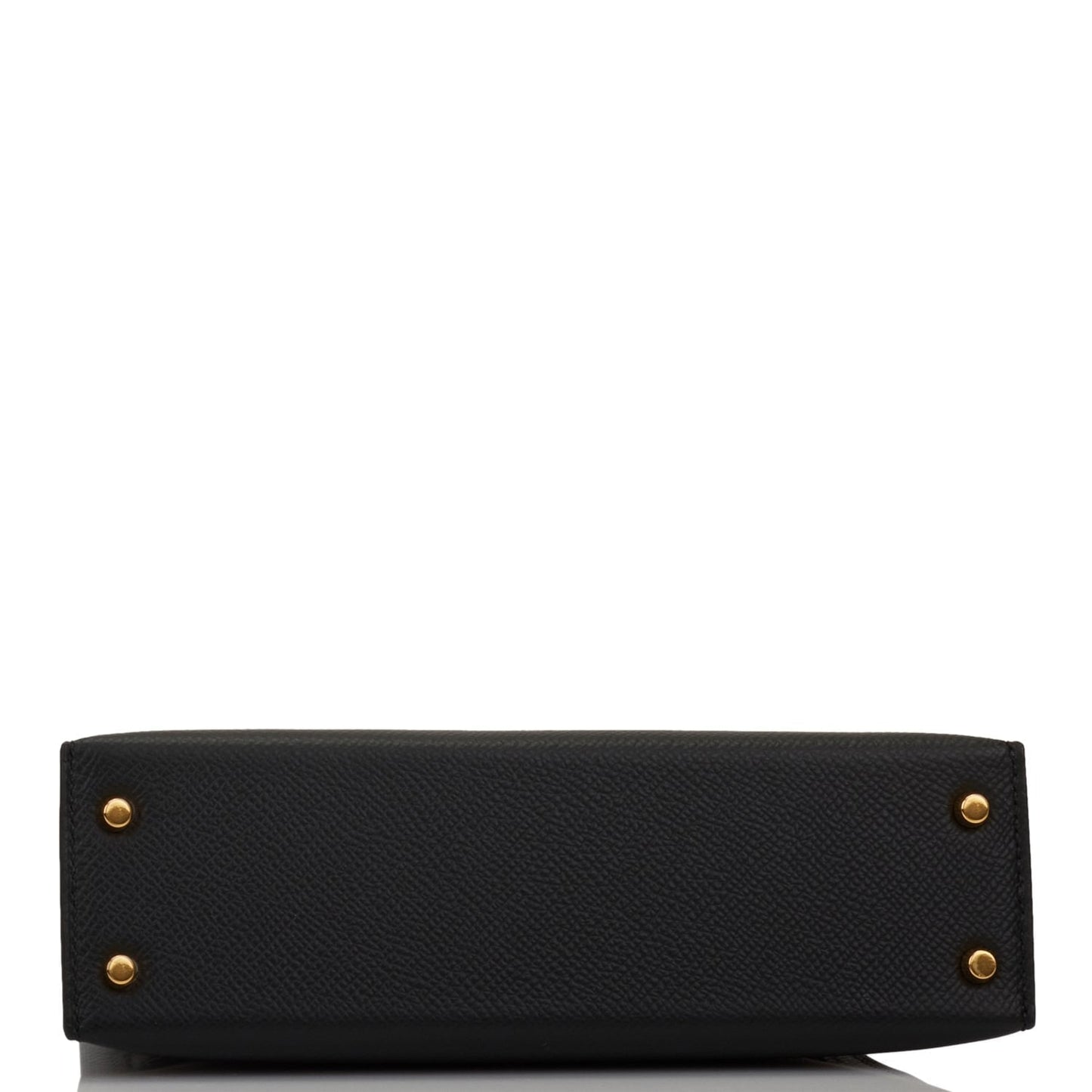 Hermes Kelly 20cm Sellier Black Epsom Gold Hardware