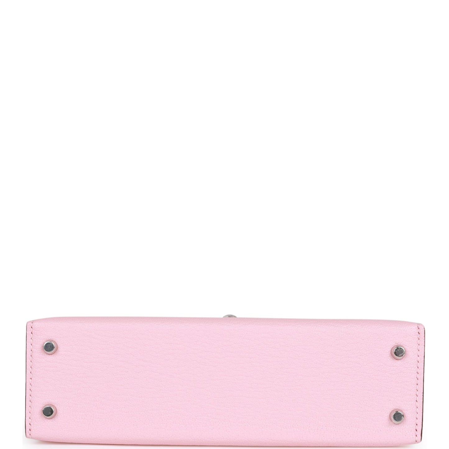 Hermes Kelly 20 Sellier Rose Sakura Chevre Palladium Hardware