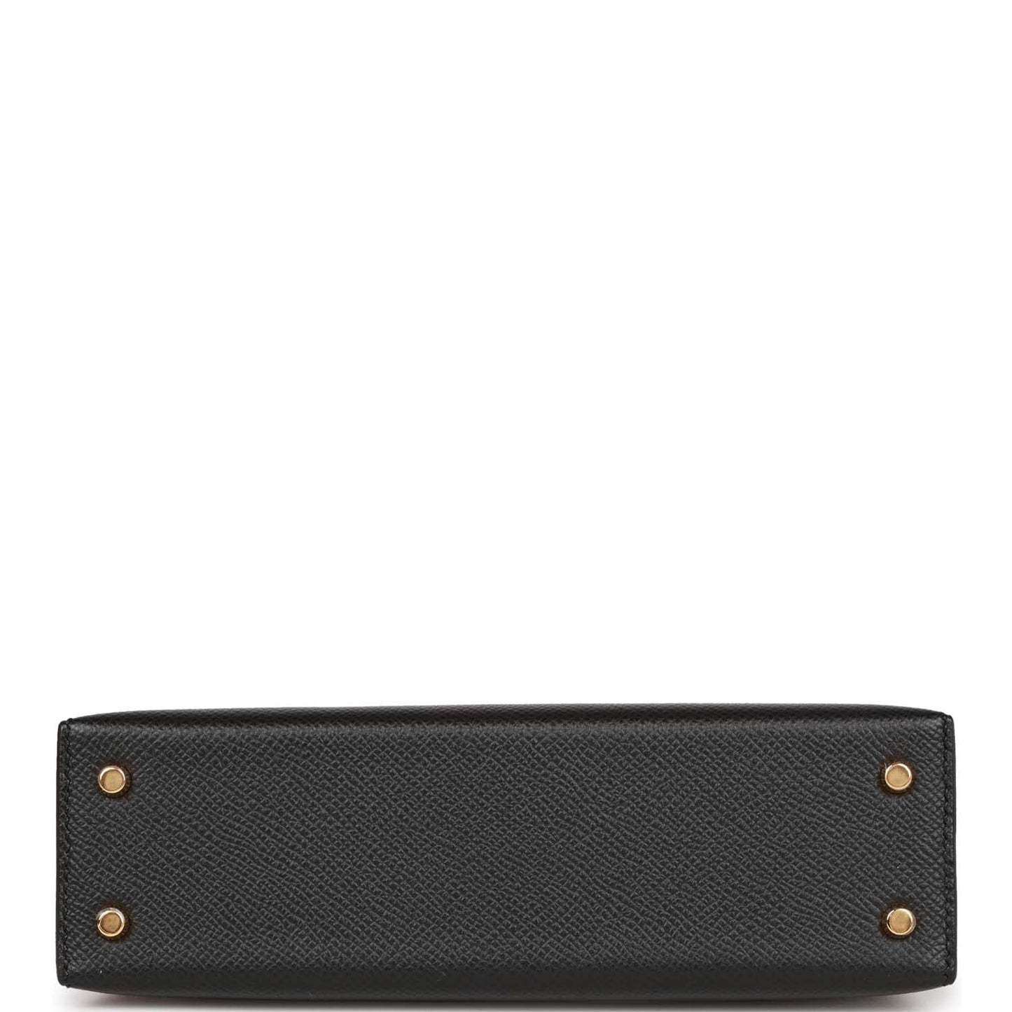 Hermes Kelly 20 Sellier Black Epsom Gold Hardware