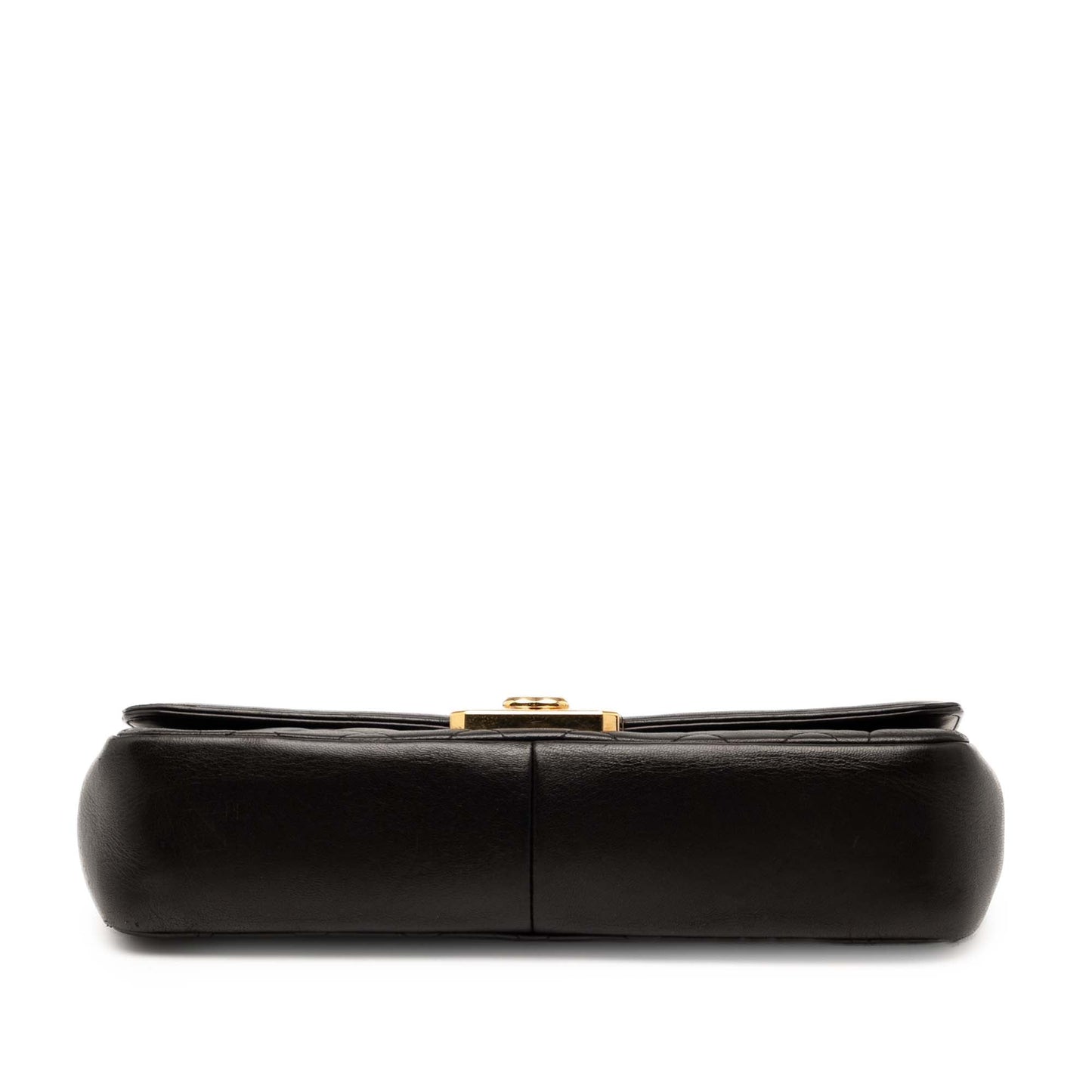 Black Chanel Large Lambskin Chic With Me Flap Crossbody Bag