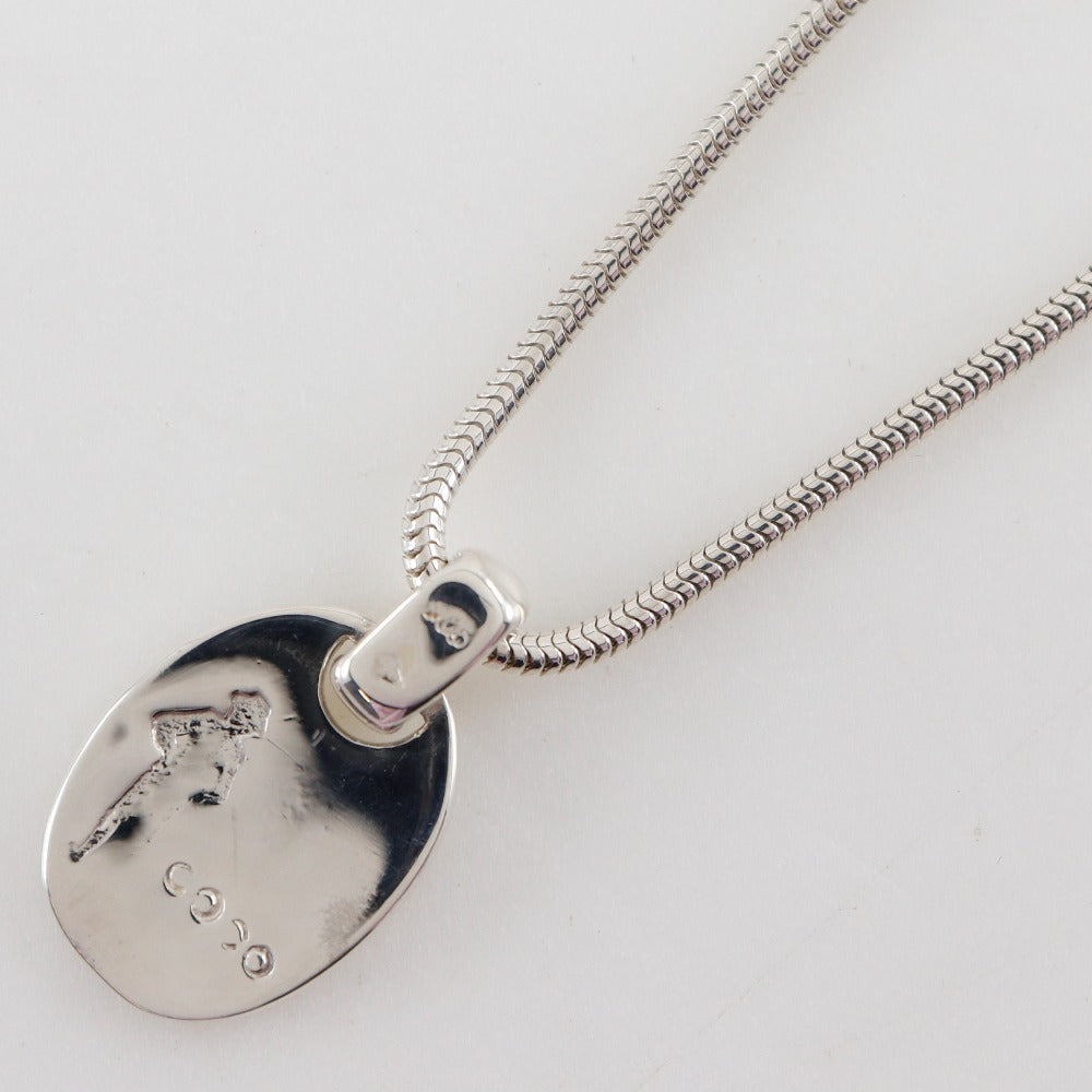Chanel Icon NO.5 Clover Silver 925 Necklace