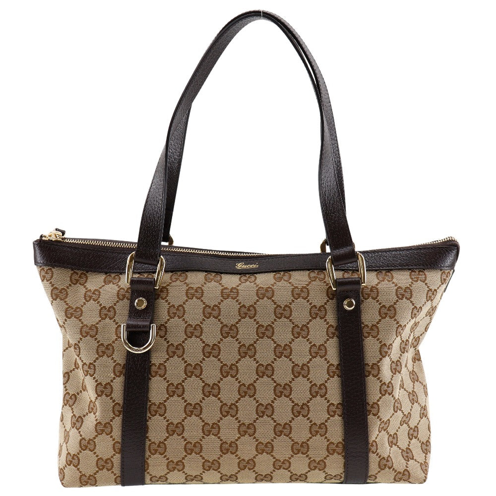 GUCCI Tote Bag 141470 GG canvas Brown Women