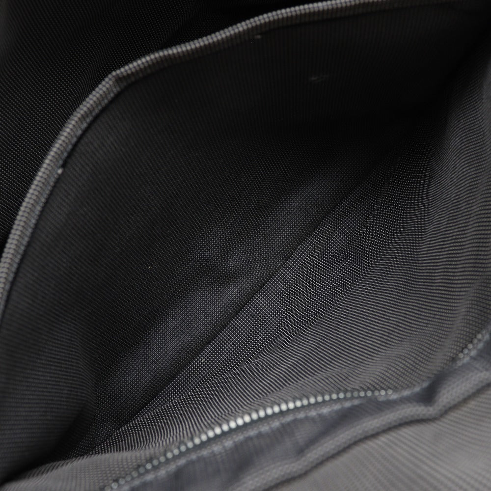 HERMES Tote Bag Nylon canvas gray Her LineMM mens(Unisex)  d