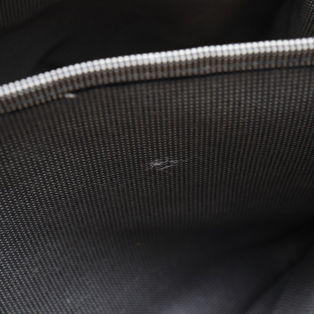 HERMES Tote Bag Nylon canvas gray Her LineMM mens(Unisex)  d