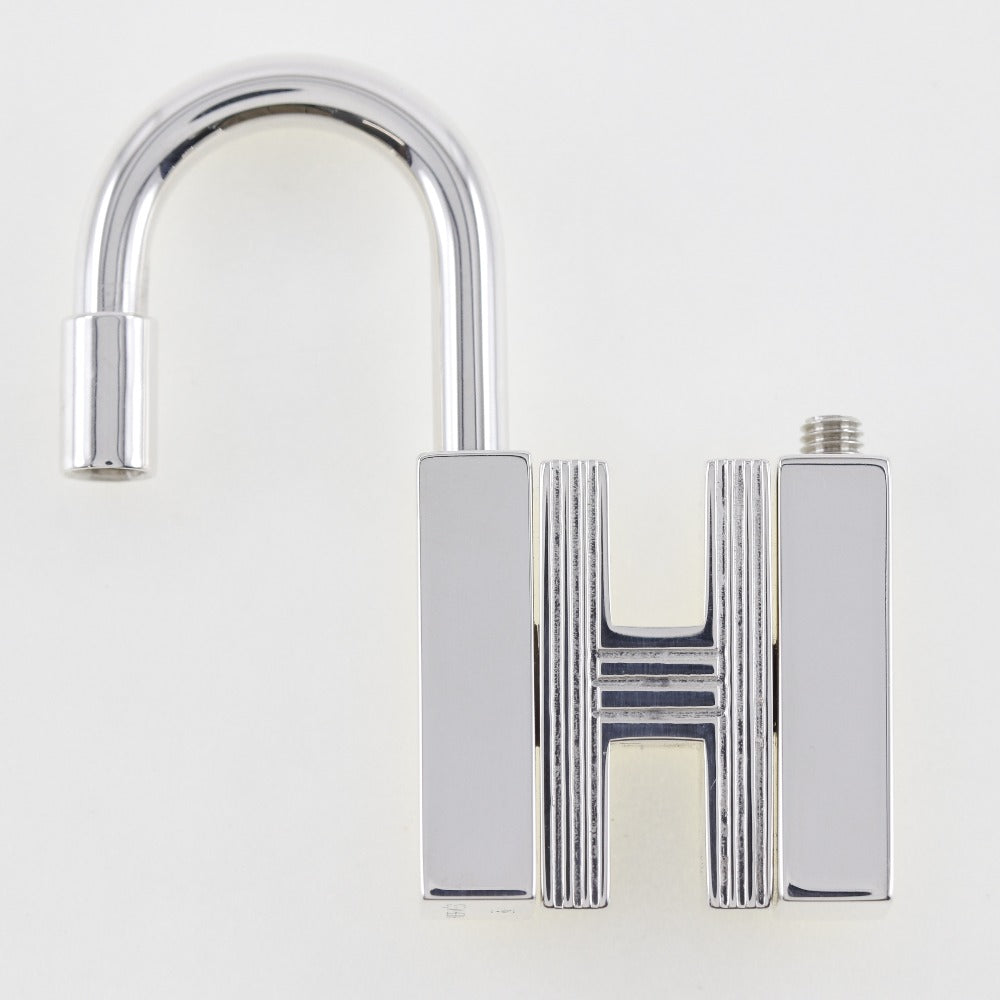 HERMES Cadena metallic Silver Women  d