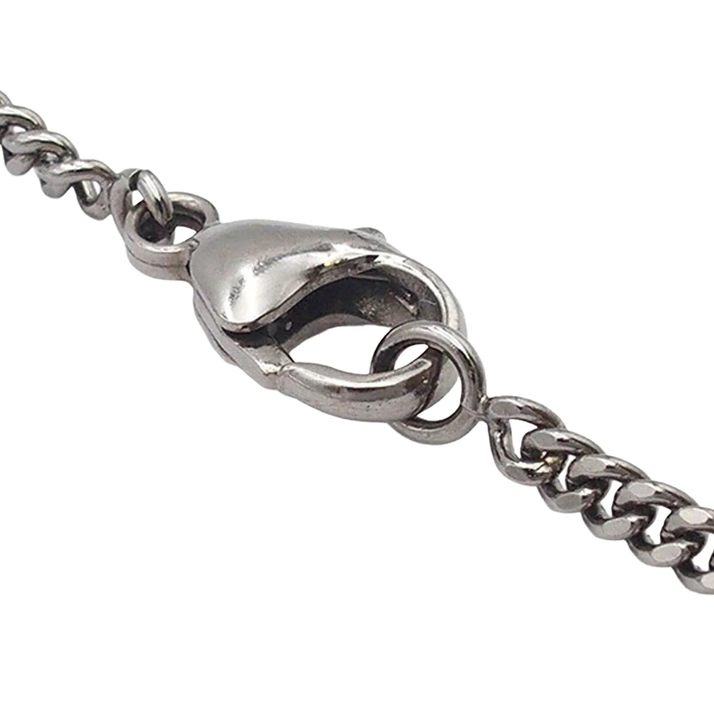 Silver Chanel Silver Plated Faux Pearl Enamel CC Eiffel Tower Charm Necklace