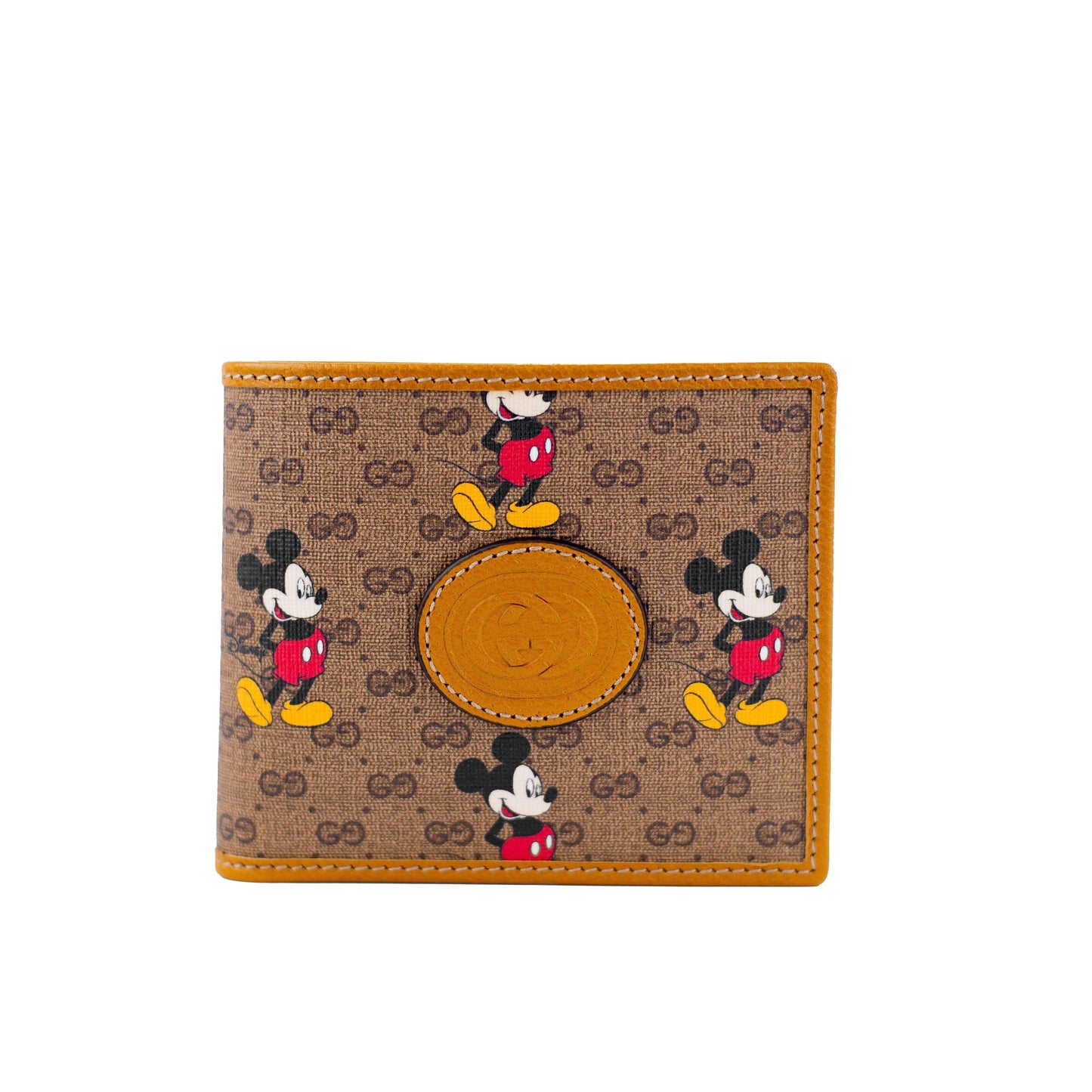Disney X Gucci Leather Limited Edition Mickey Mo  Wallet
