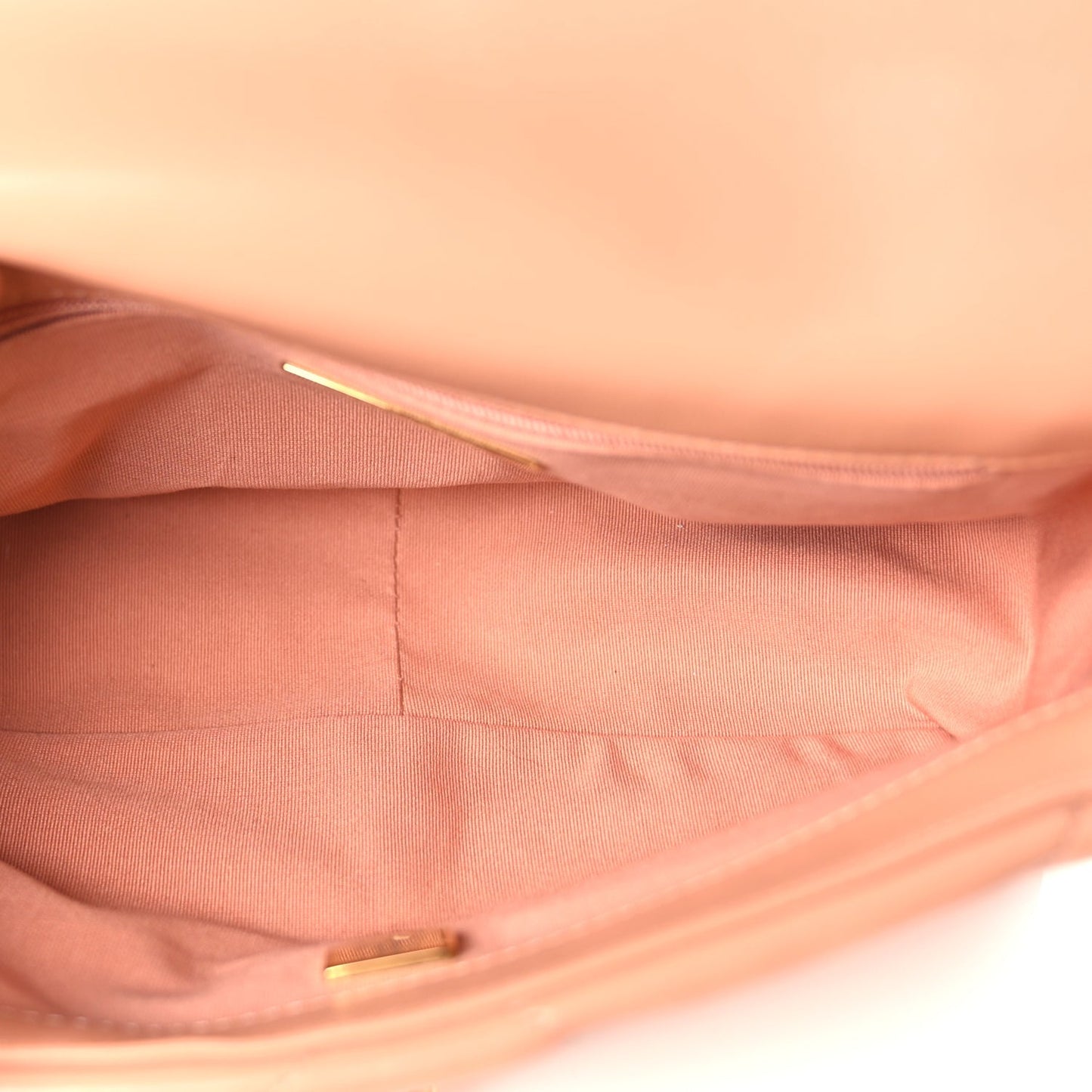Chanel Lambskin Quilted Medium Chanel 19 Flap Beige
