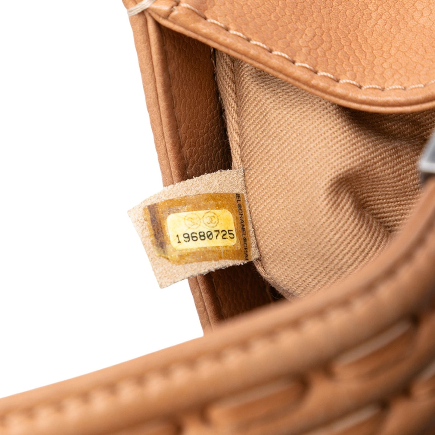 Brown Chanel Medium Caviar Stitched Boy Flap Crossbody Bag