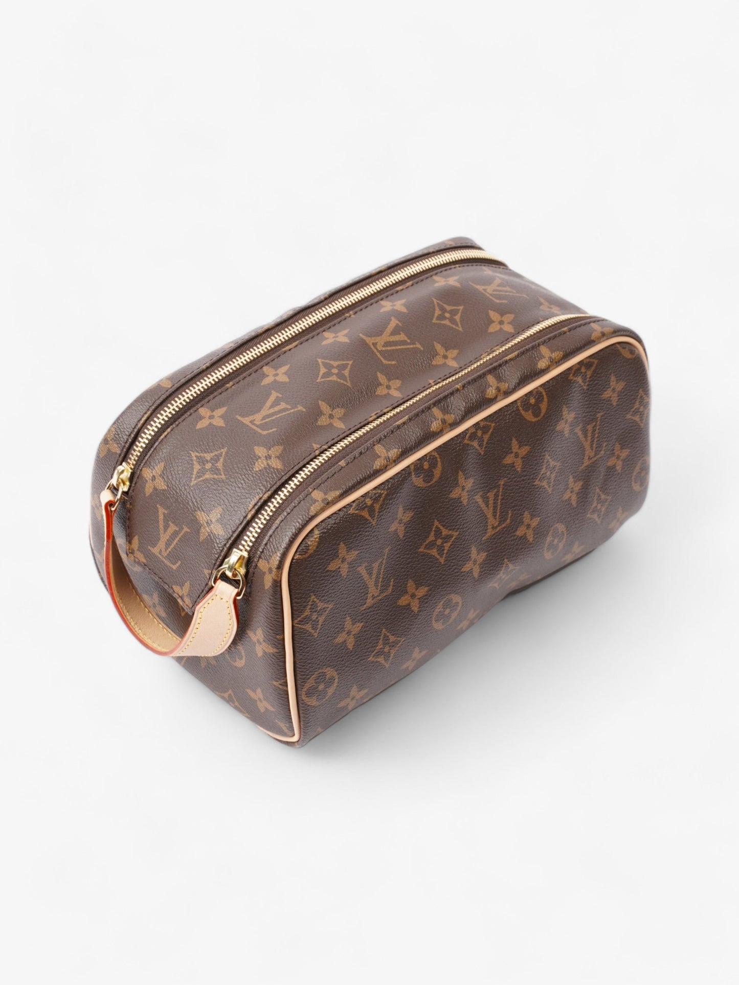 Louis Vuitton Toilet Dopp Kit Pouch Monogram Coated Canvas