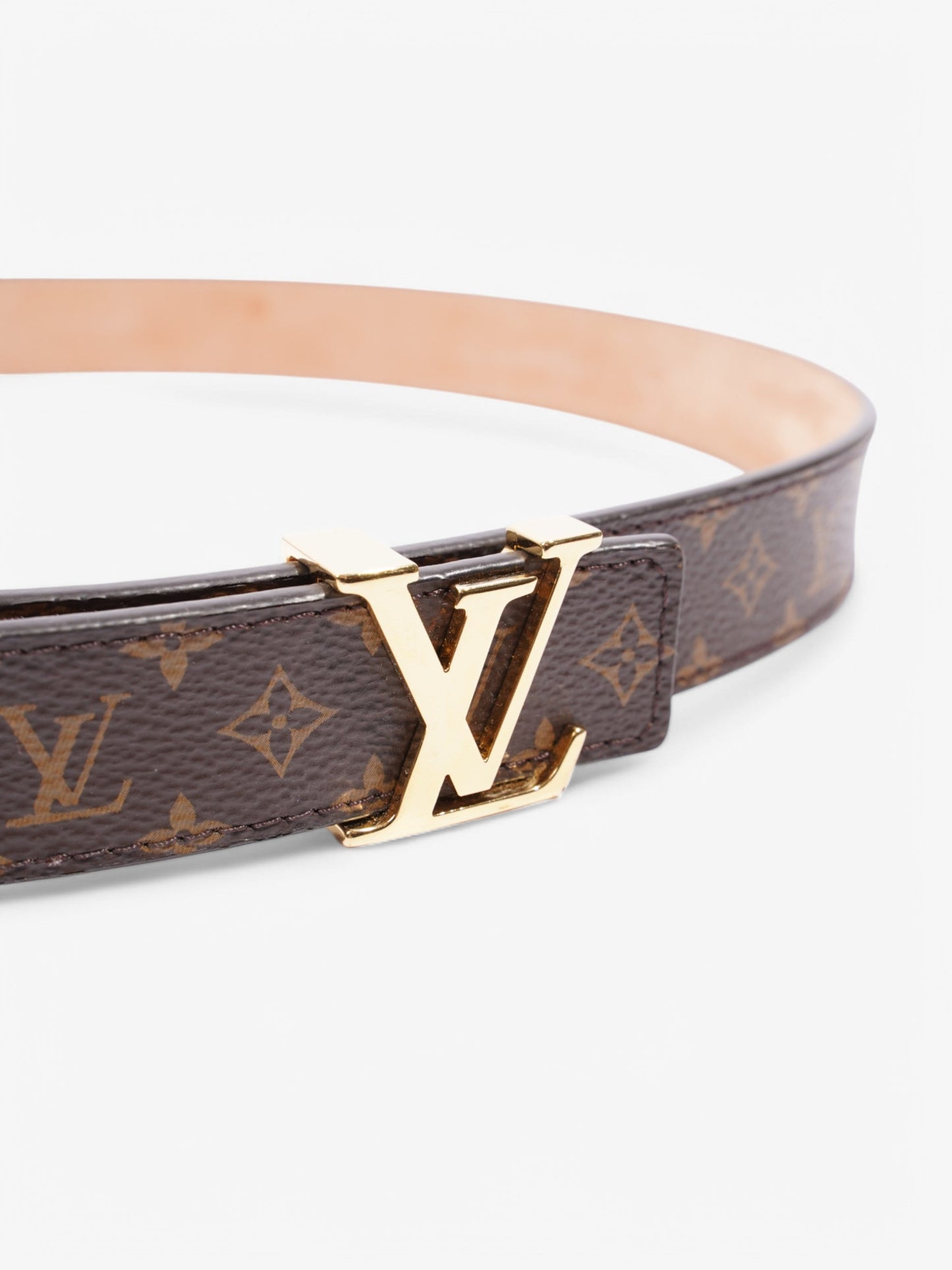 Louis Vuitton Initials 20mm Belt Monogram Coated Canvas 80cm 32"