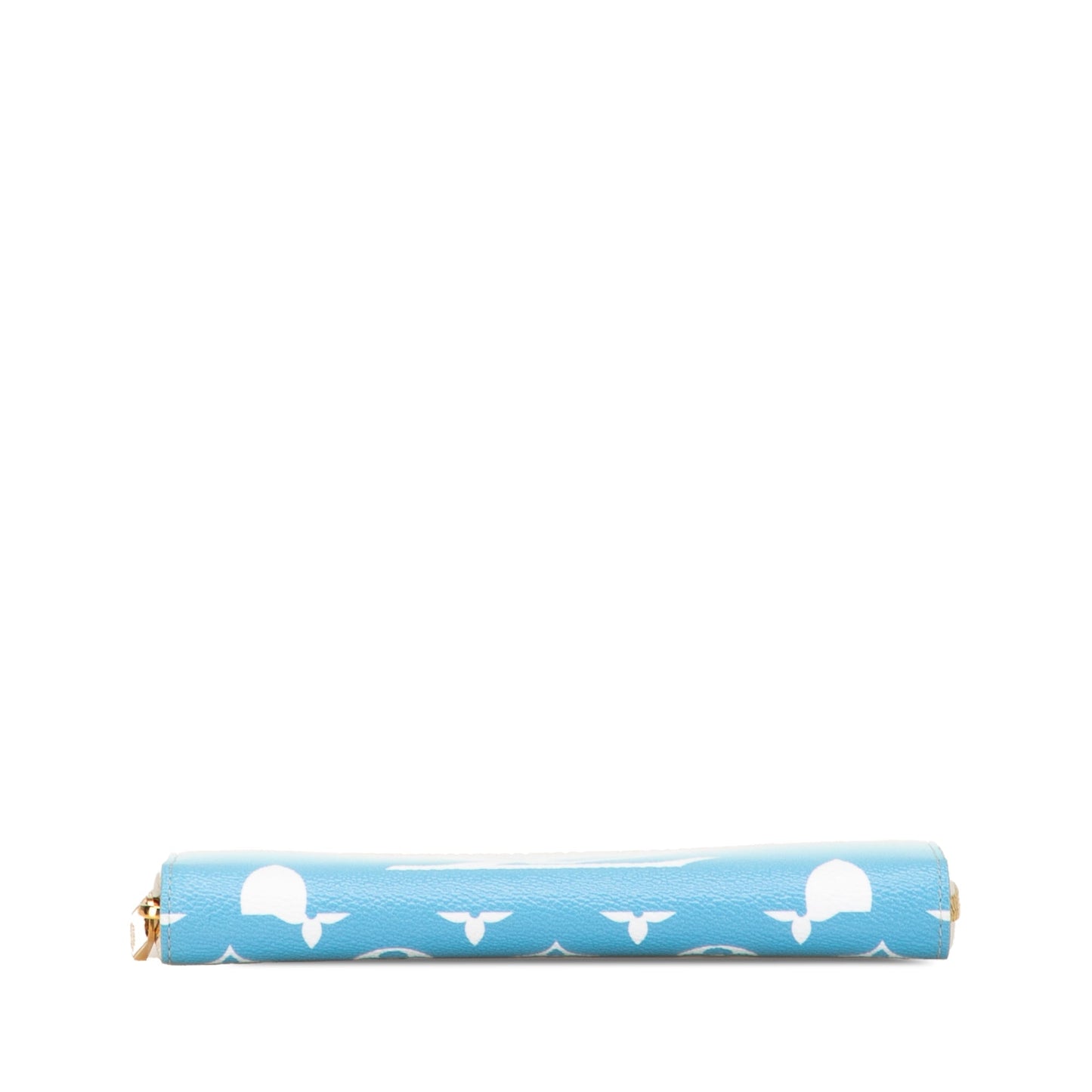 Blue Louis Vuitton Monogram Giant By The Pool Zippy Wallet