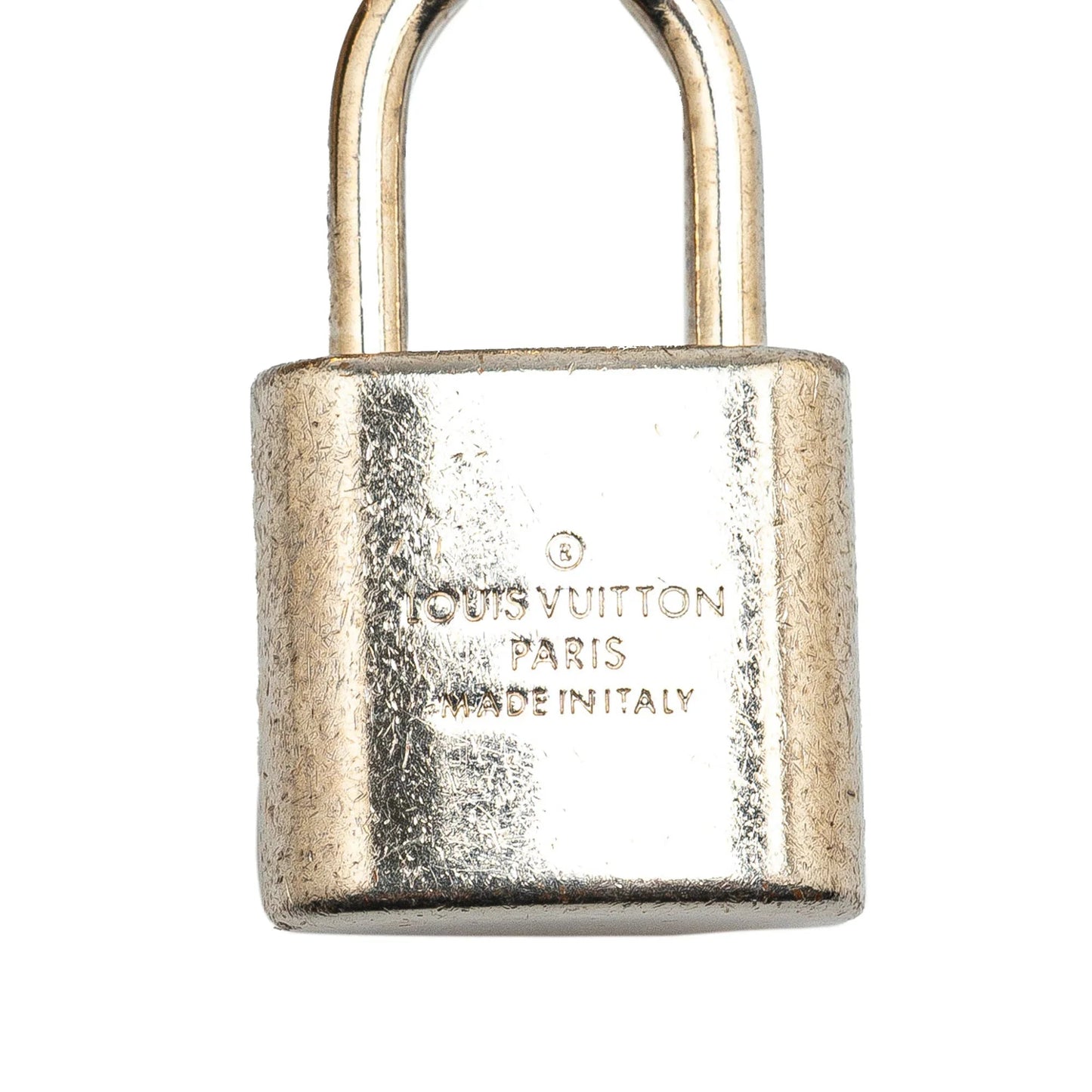 Gold Louis Vuitton Kaleido V Bag Charm and Key Holder