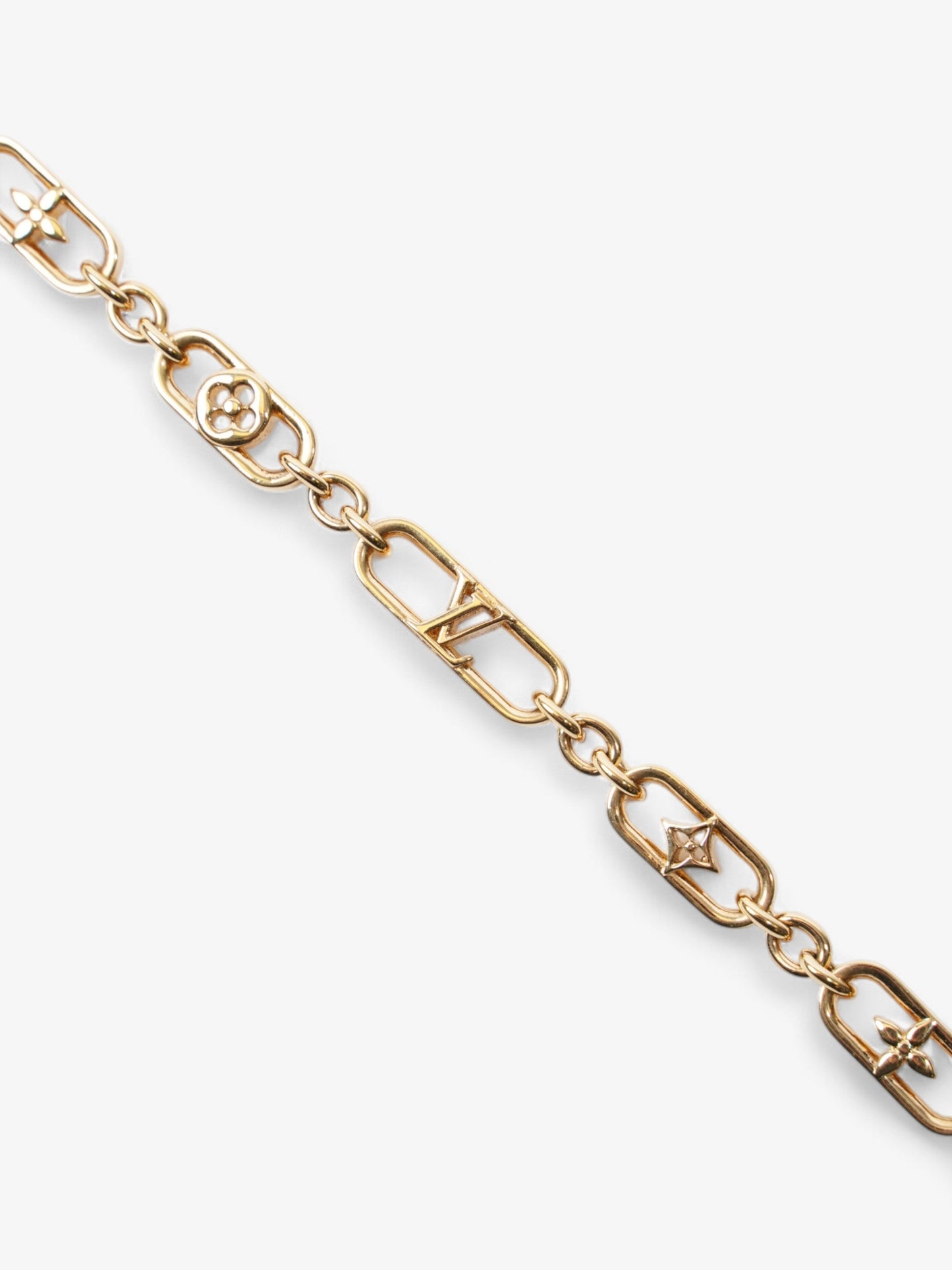 Louis Vuitton Bar Bracelet Gold Base Metal