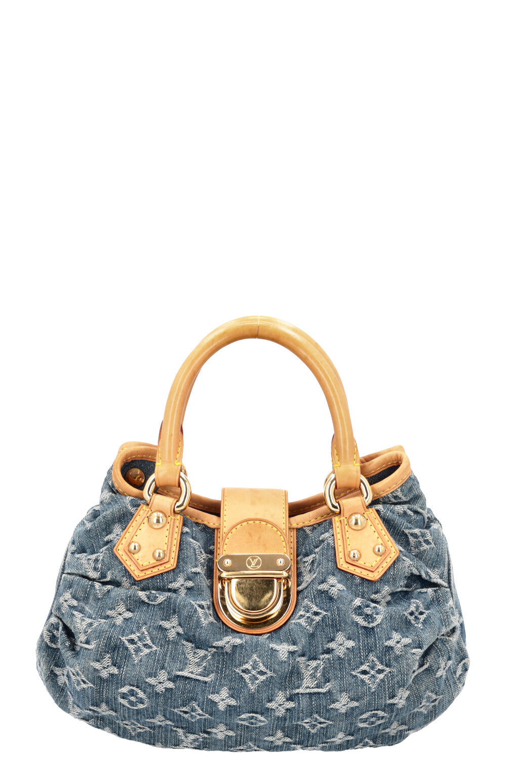 LOUIS VUITTON Pleaty Bag Denim MNG