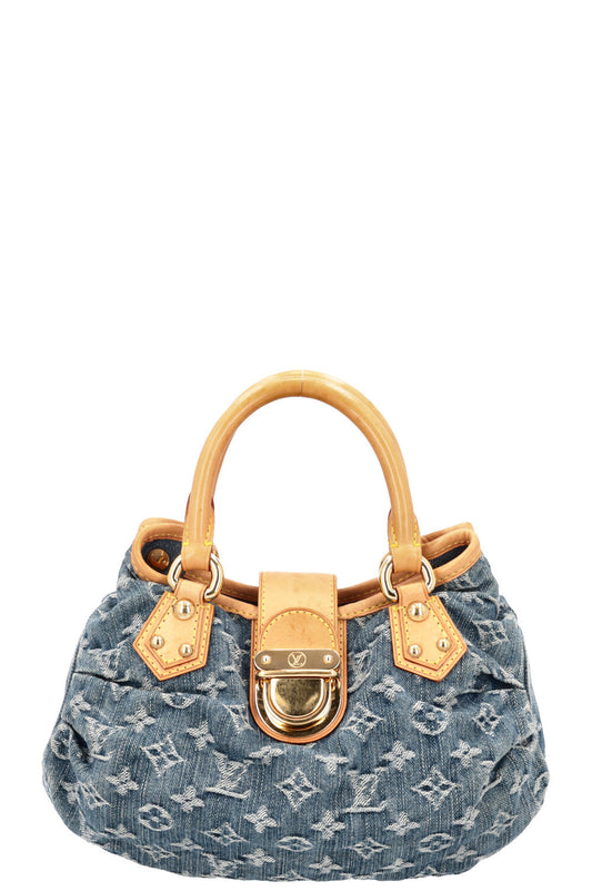LOUIS VUITTON Pleaty Bag Denim MNG
